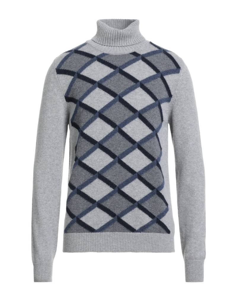 FEDELI Rollkragenpullover Herren Grau von FEDELI