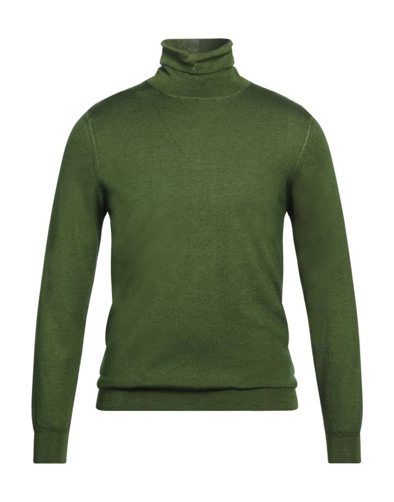 FEDELI Rollkragenpullover Herren Grün von FEDELI