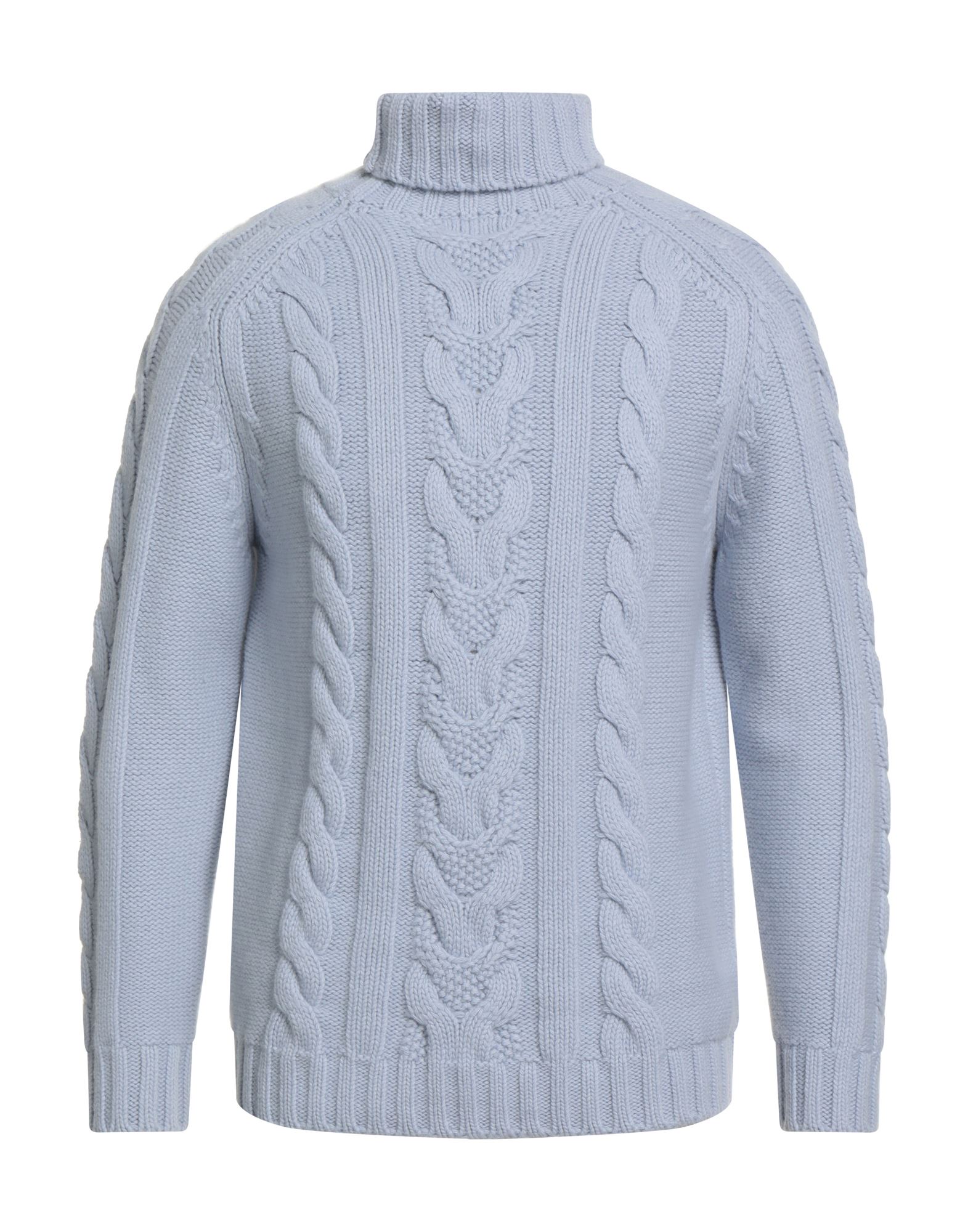 FEDELI Rollkragenpullover Herren Himmelblau FEDELI Rollkragenpullover Herren Himmelblau von FEDELI