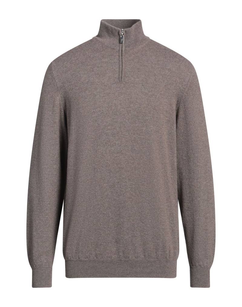 FEDELI Rollkragenpullover Herren Khaki von FEDELI