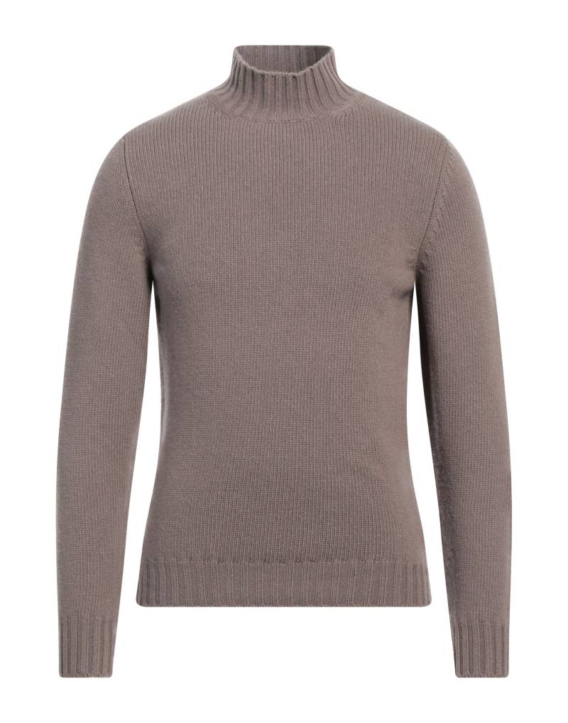 FEDELI Rollkragenpullover Herren Maulwurfsgrau von FEDELI