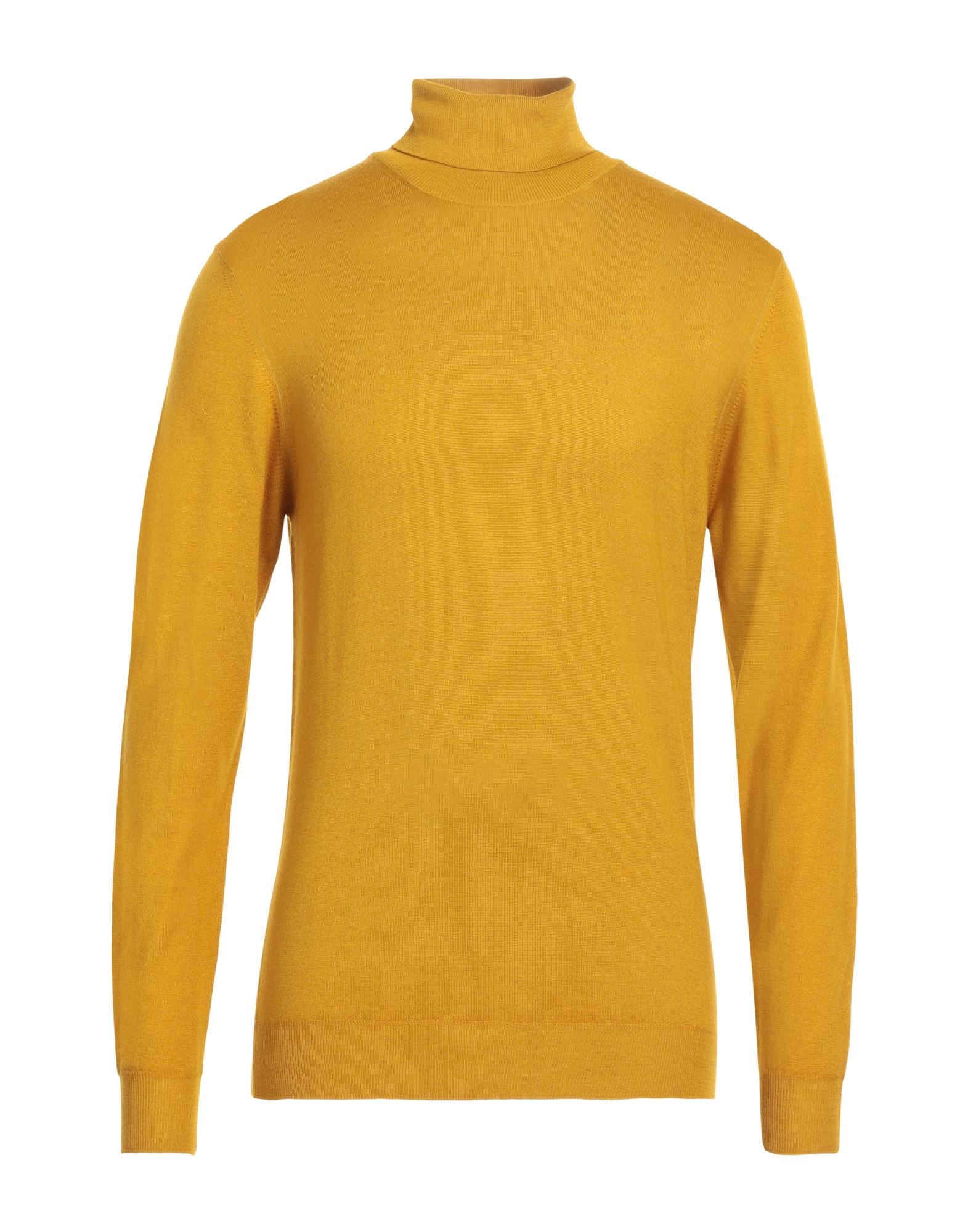 FEDELI Rollkragenpullover Herren Ocker von FEDELI