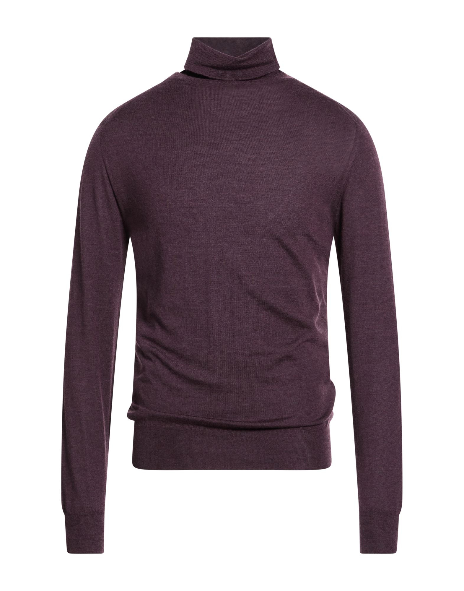 FEDELI Rollkragenpullover Herren Pflaume von FEDELI