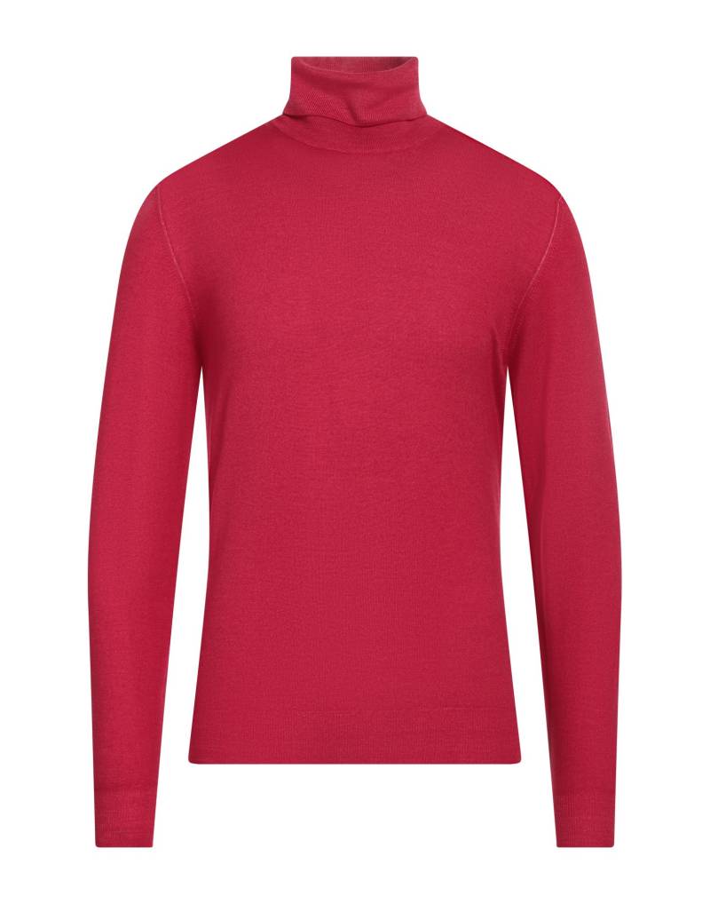 FEDELI Rollkragenpullover Herren Rot von FEDELI