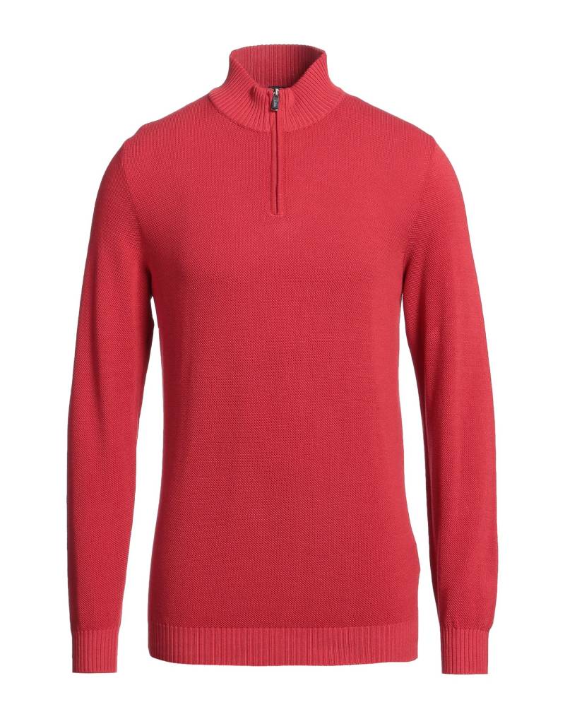 FEDELI Rollkragenpullover Herren Rot von FEDELI