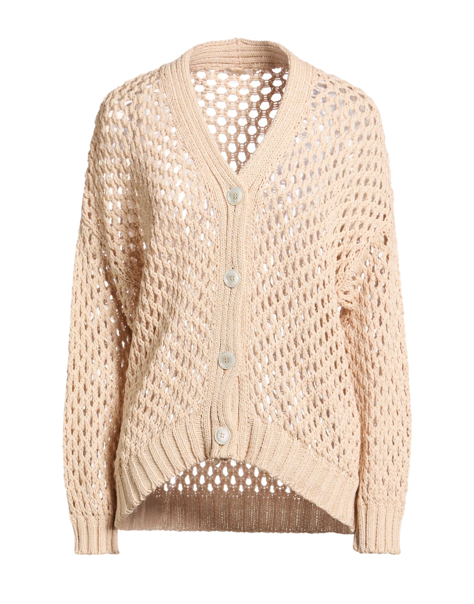 FEDELI Strickjacke Damen Beige von FEDELI