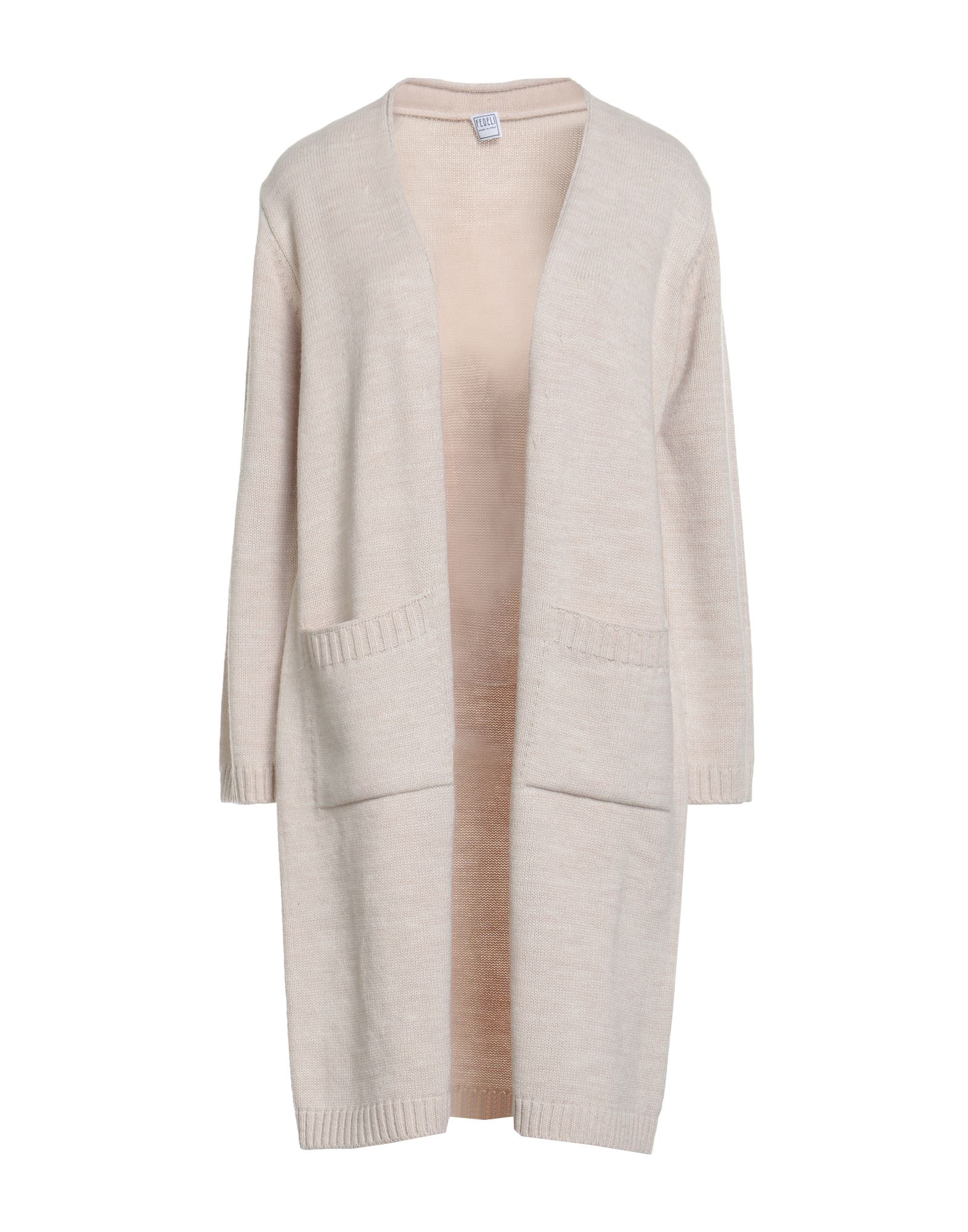 FEDELI Strickjacke Damen Beige von FEDELI