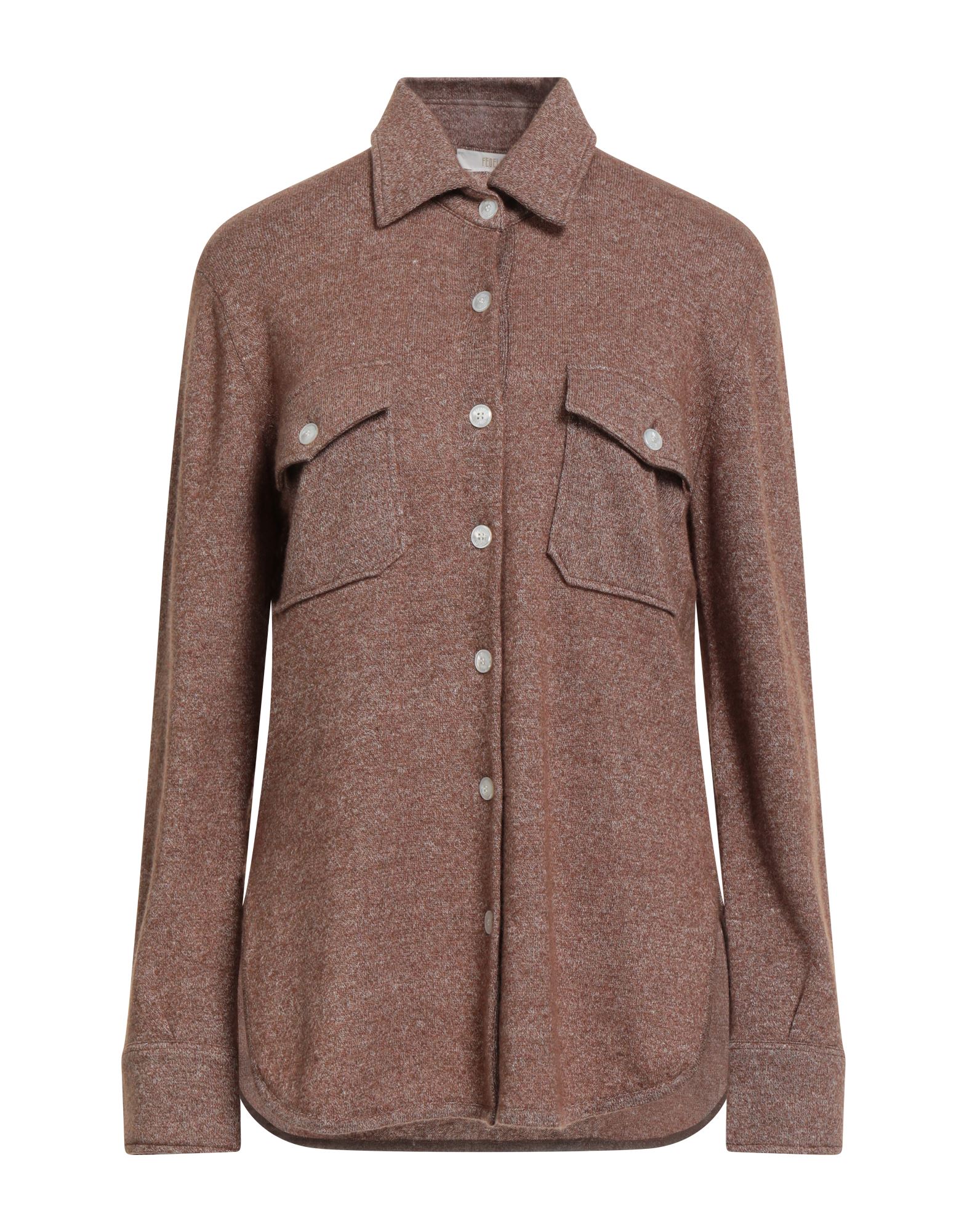 FEDELI Strickjacke Damen Braun von FEDELI
