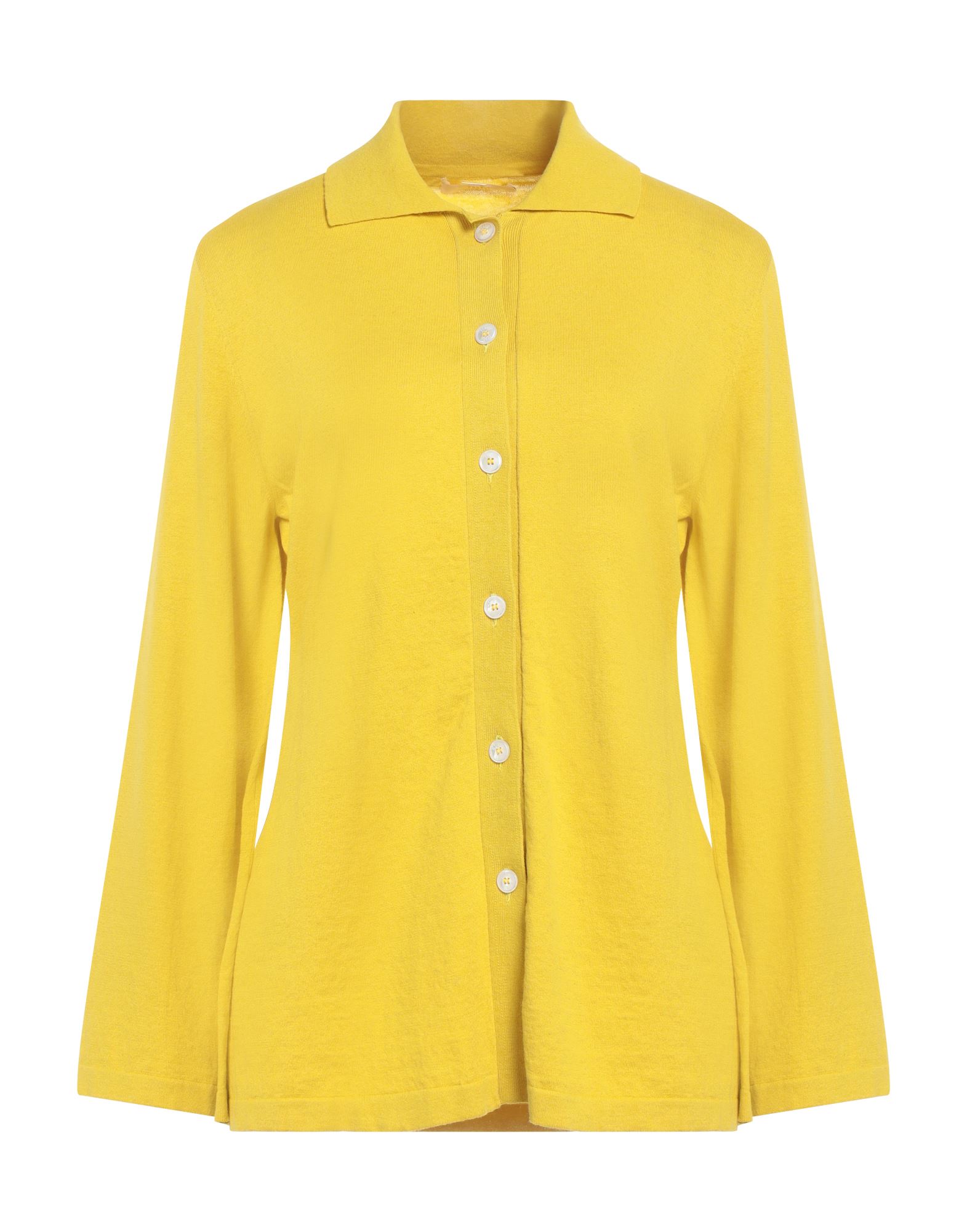 FEDELI Strickjacke Damen Gelb von FEDELI