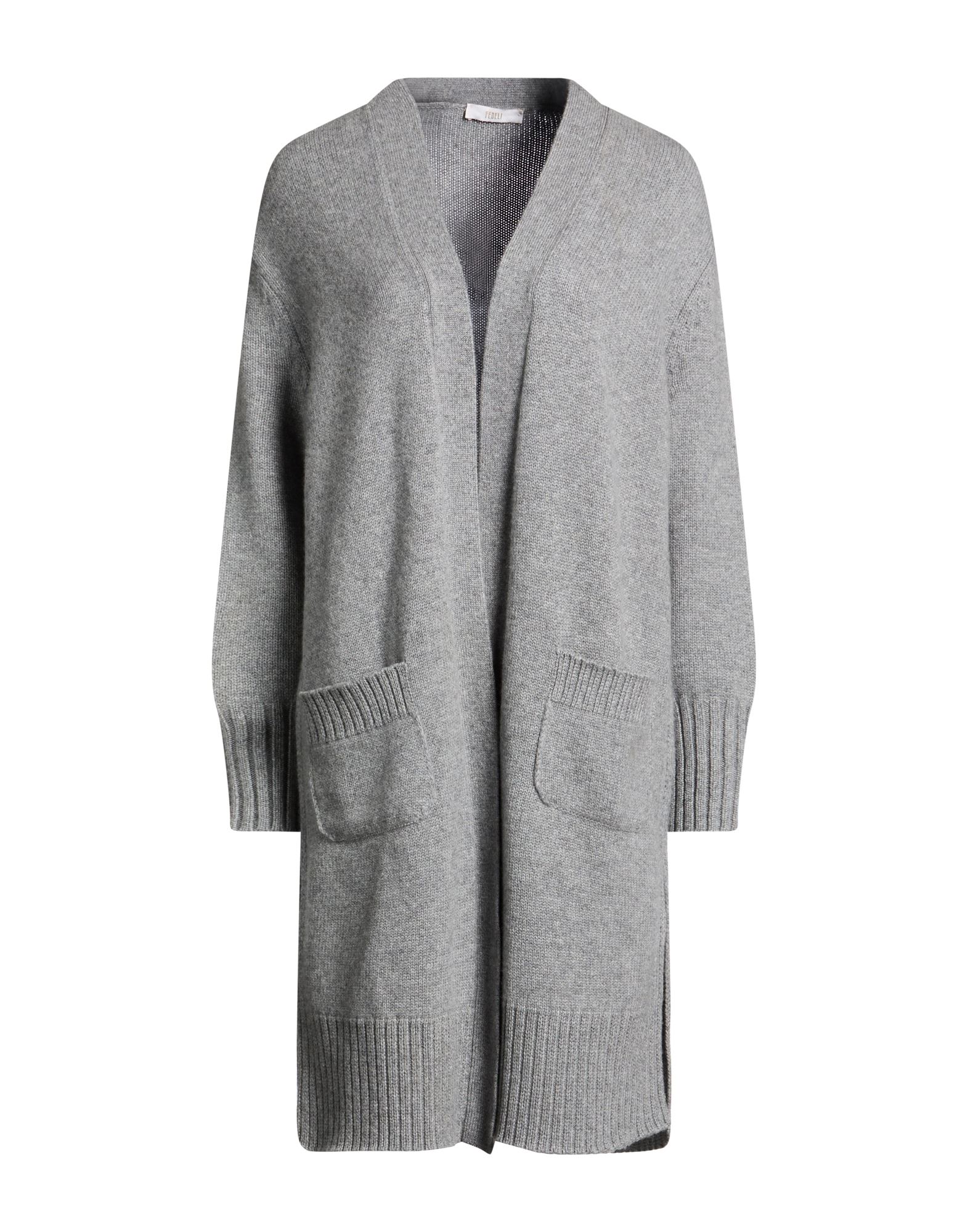 FEDELI Strickjacke Damen Grau von FEDELI