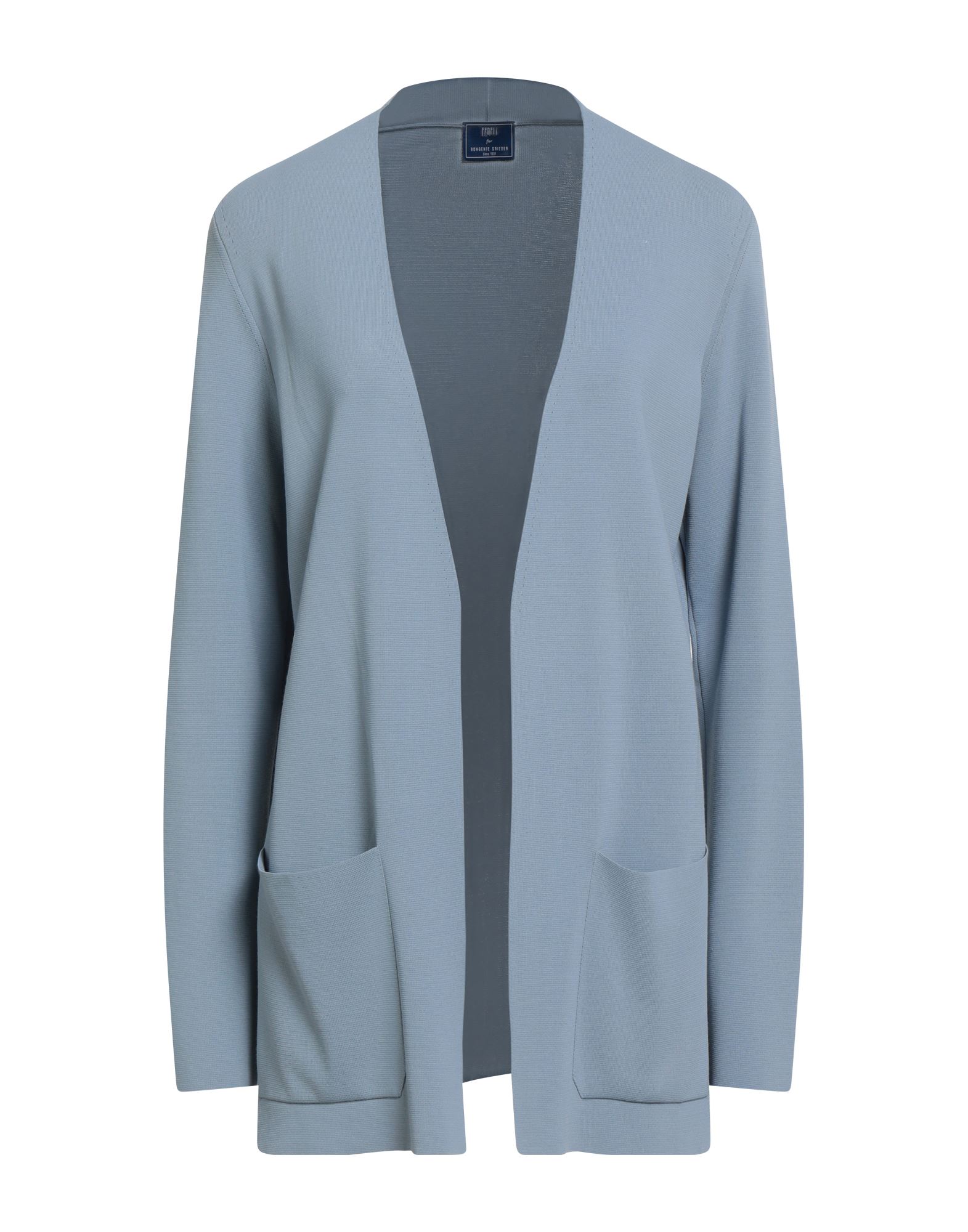 FEDELI Strickjacke Damen Hellblau von FEDELI