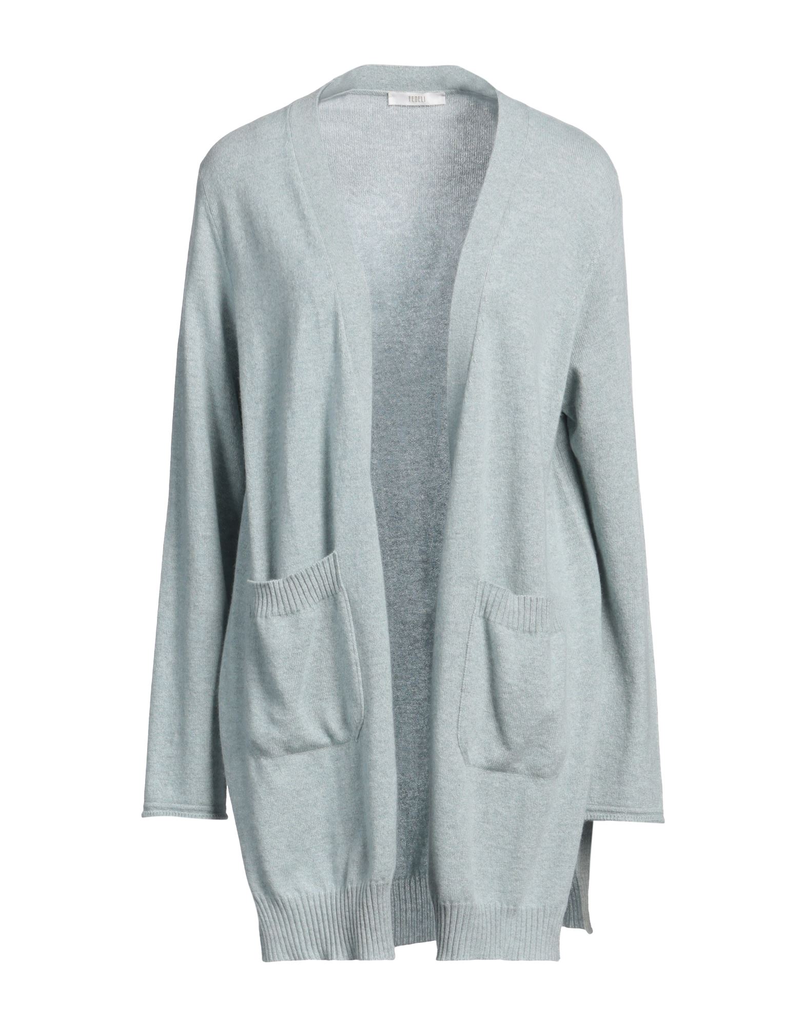 FEDELI Strickjacke Damen Himmelblau von FEDELI