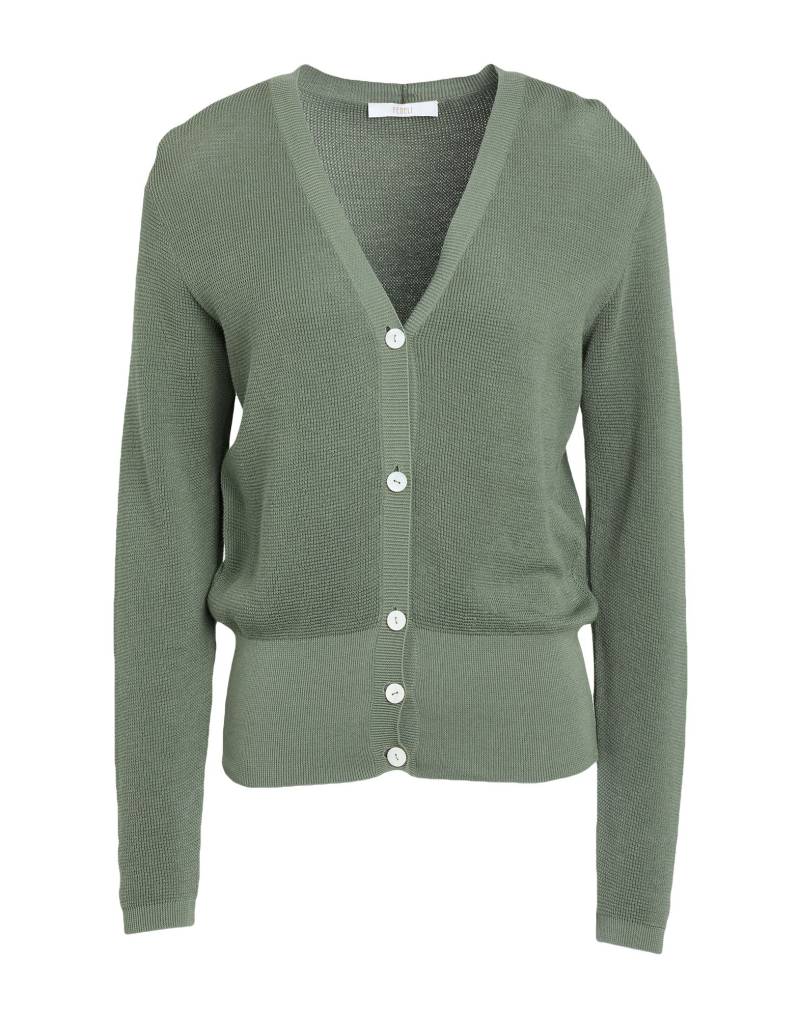 FEDELI Strickjacke Damen Militärgrün von FEDELI