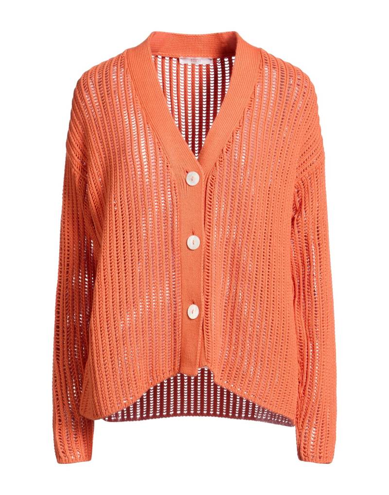 FEDELI Strickjacke Damen Orange von FEDELI