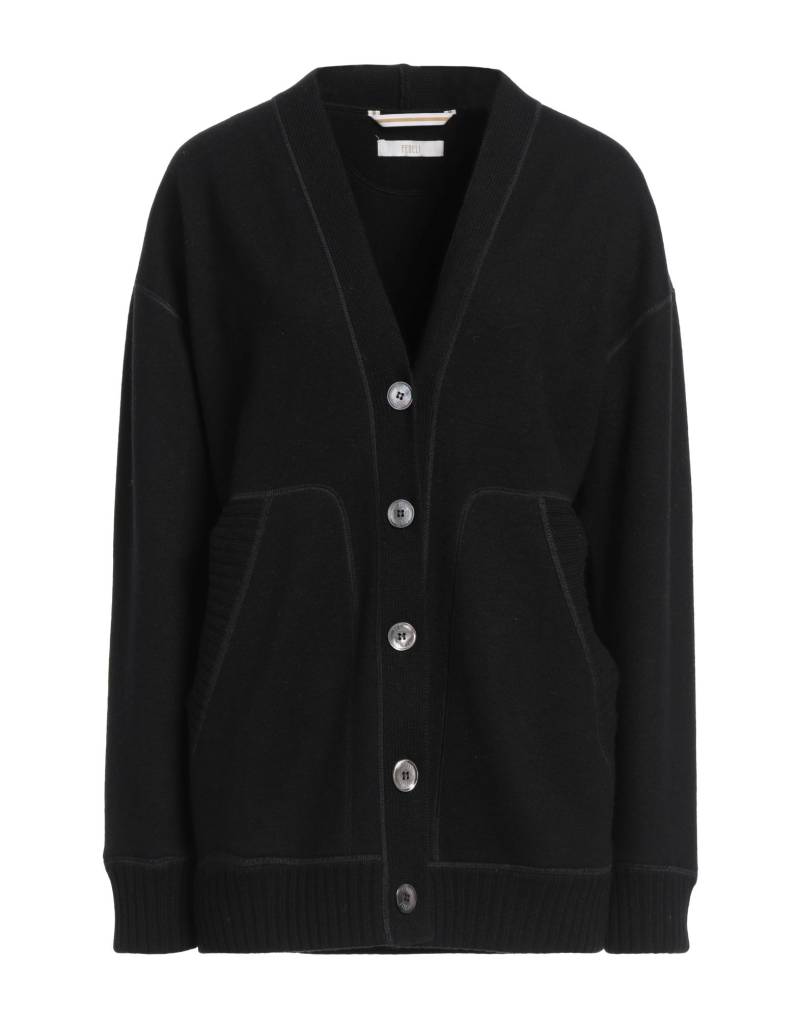 FEDELI Strickjacke Damen Schwarz von FEDELI