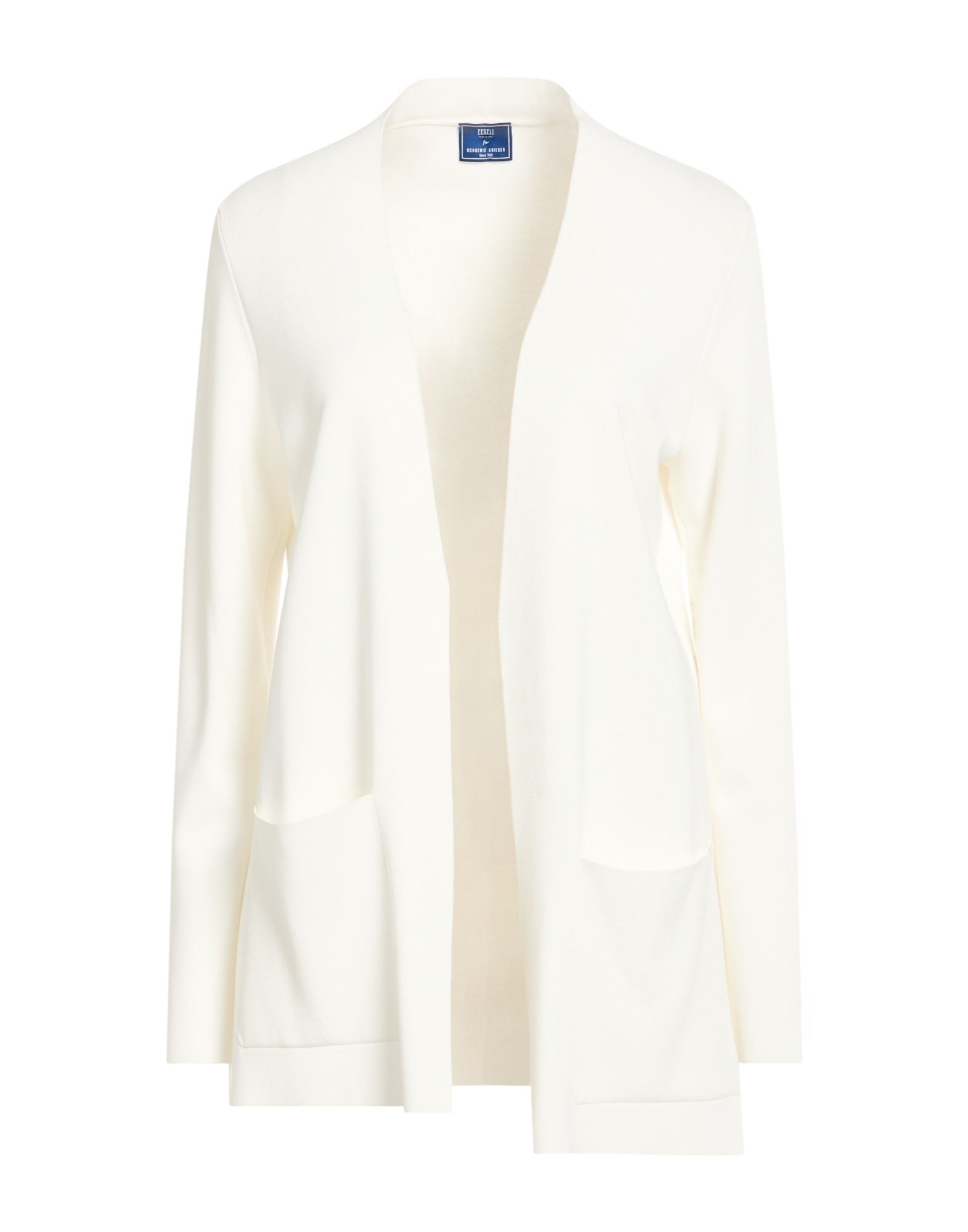 FEDELI Strickjacke Damen Weiß von FEDELI