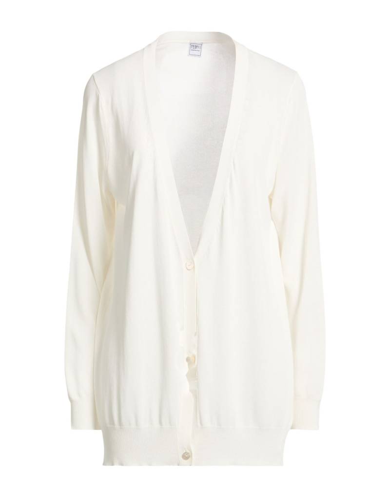 FEDELI Strickjacke Damen Weiß von FEDELI