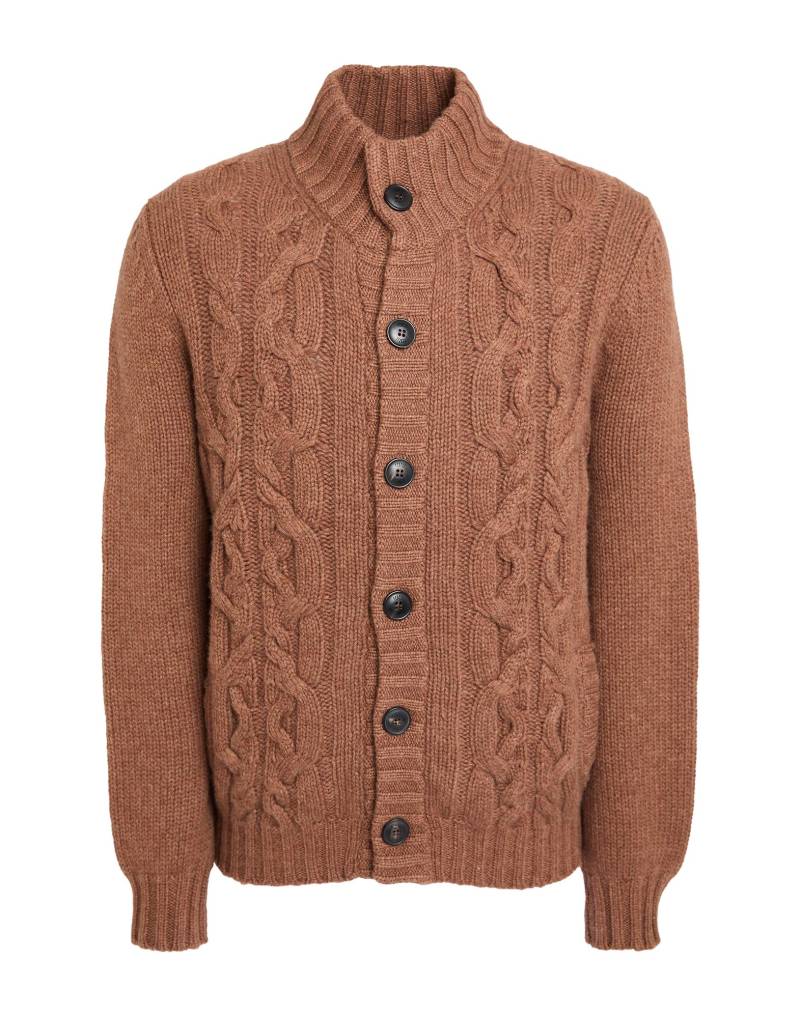 FEDELI Strickjacke Herren Braun von FEDELI