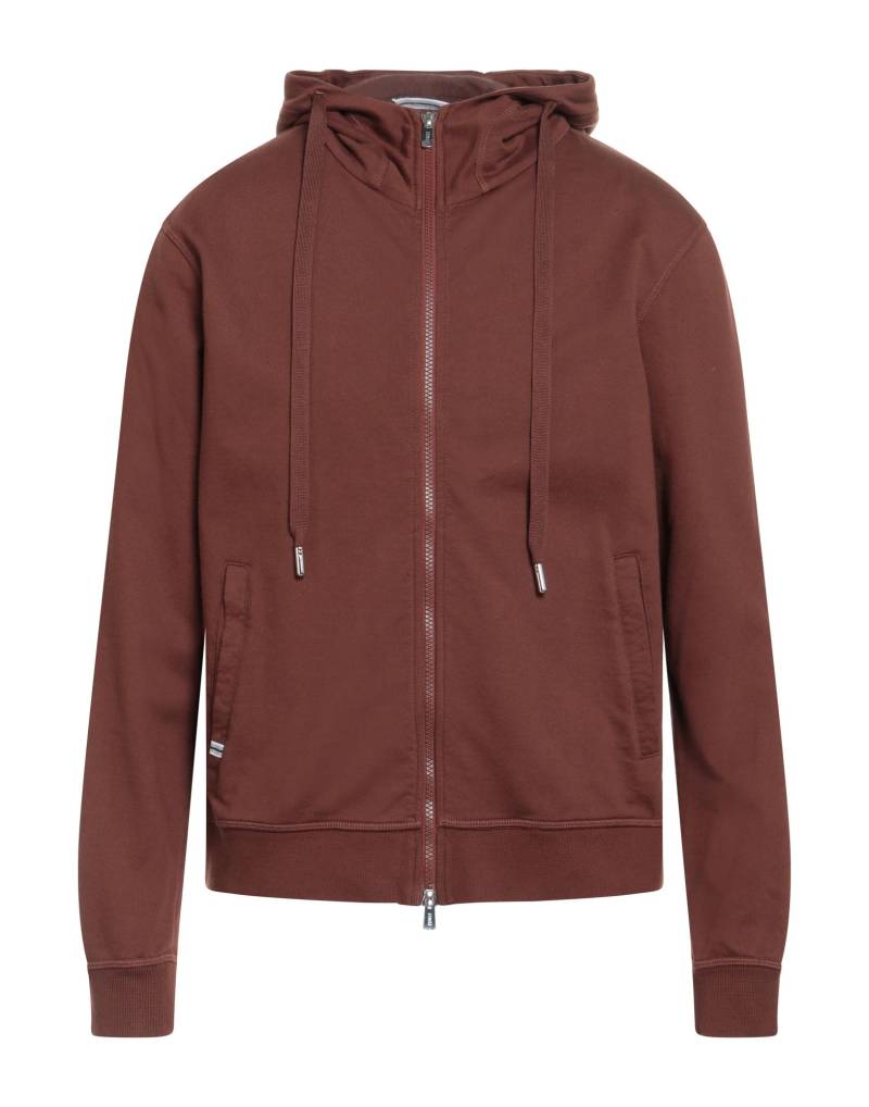 FEDELI Sweatshirt Herren Braun von FEDELI