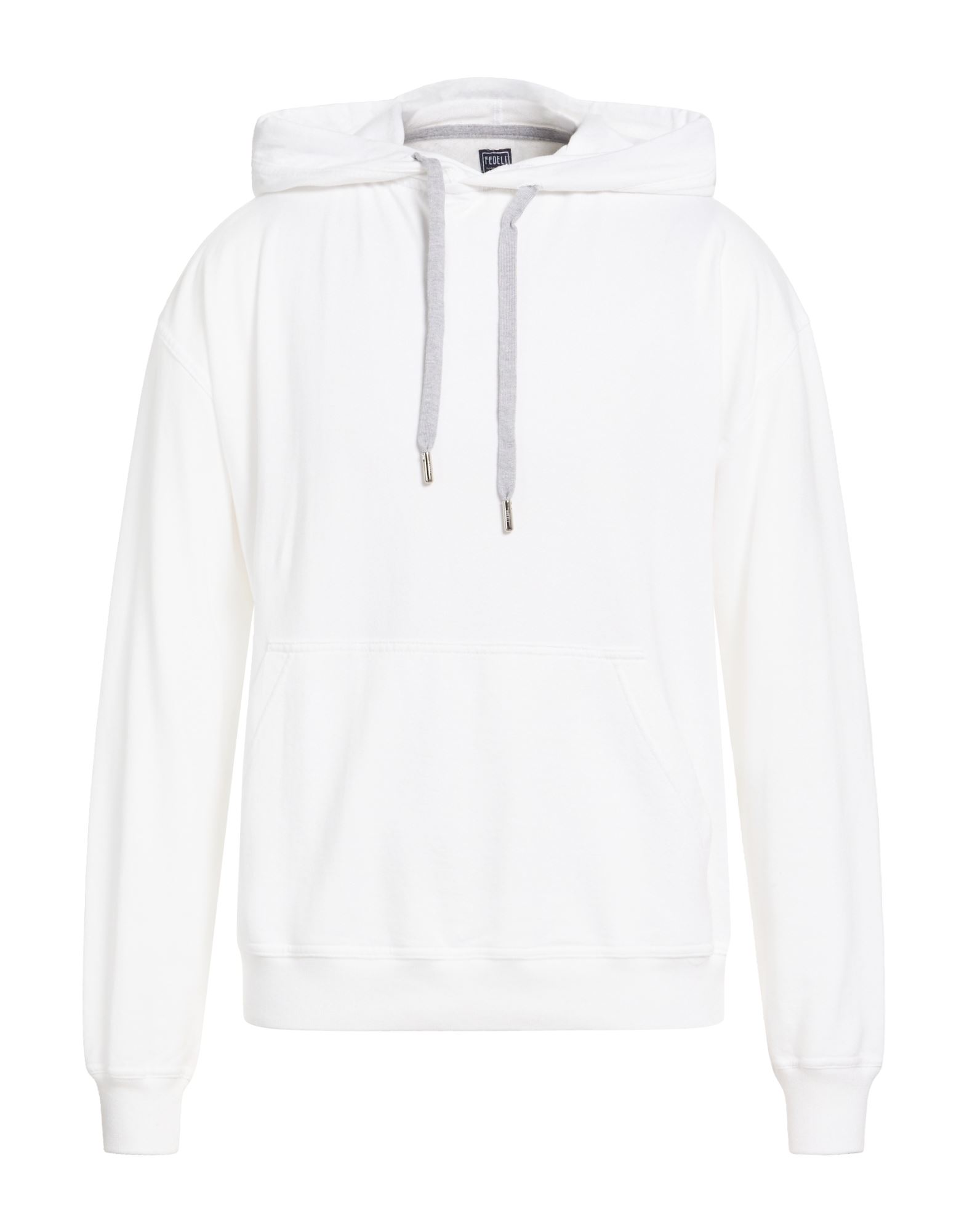 FEDELI Sweatshirt Herren Weiß von FEDELI