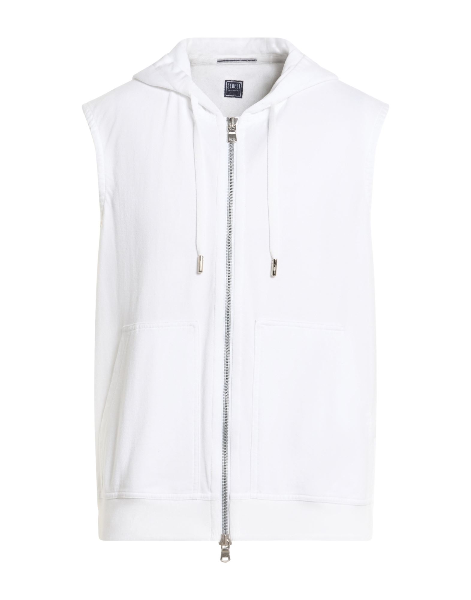 FEDELI Sweatshirt Herren Weiß von FEDELI