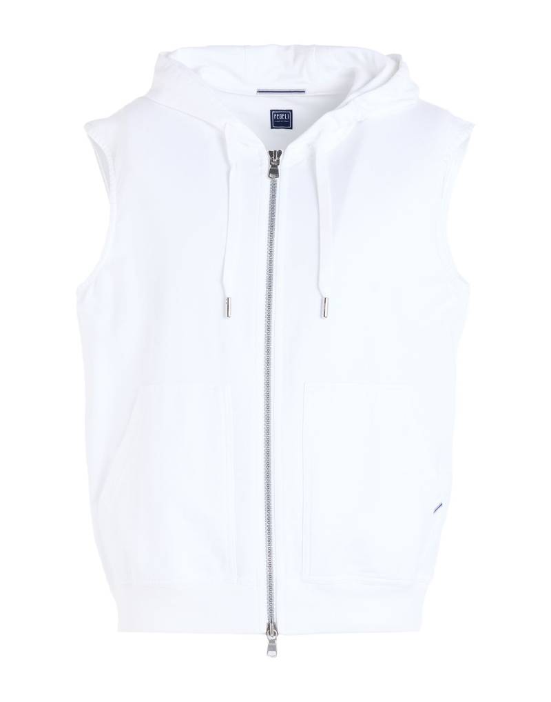 FEDELI Sweatshirt Herren Weiß von FEDELI