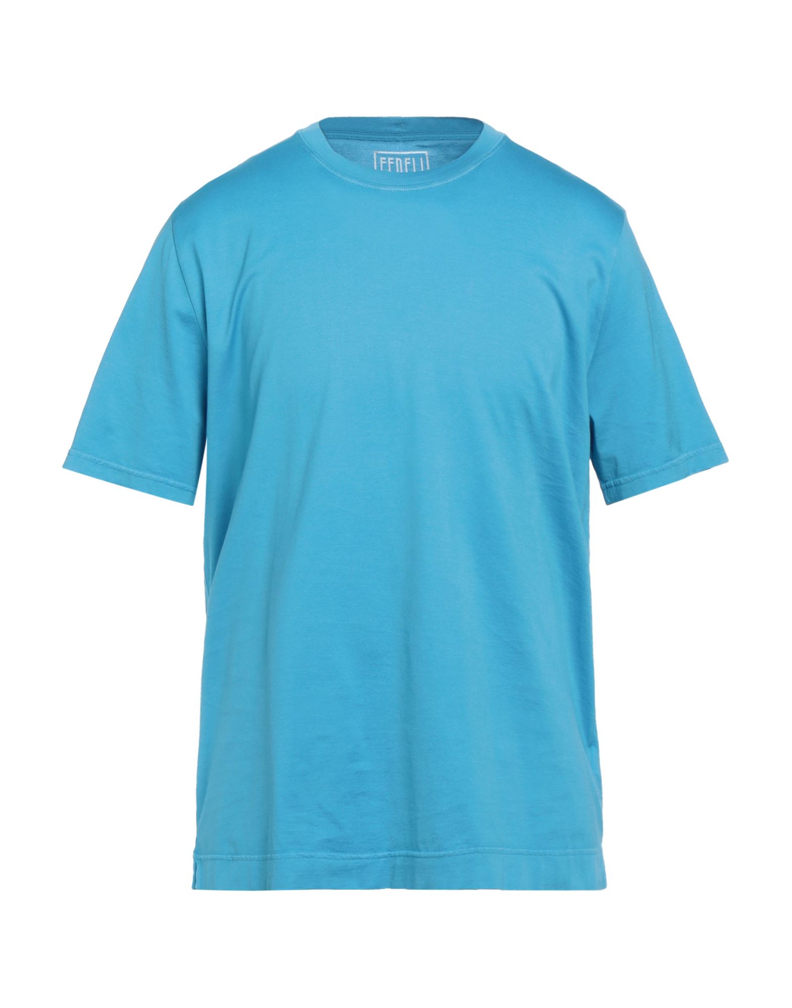 FEDELI T-shirts Herren Azurblau von FEDELI