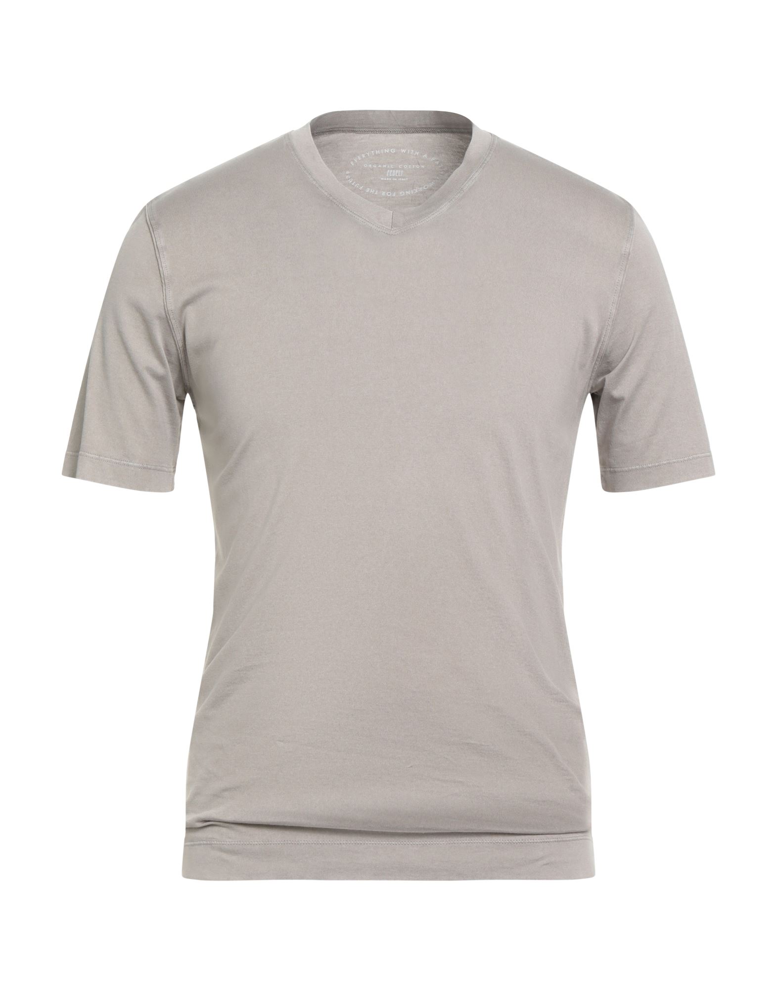 FEDELI T-shirts Herren Grau von FEDELI