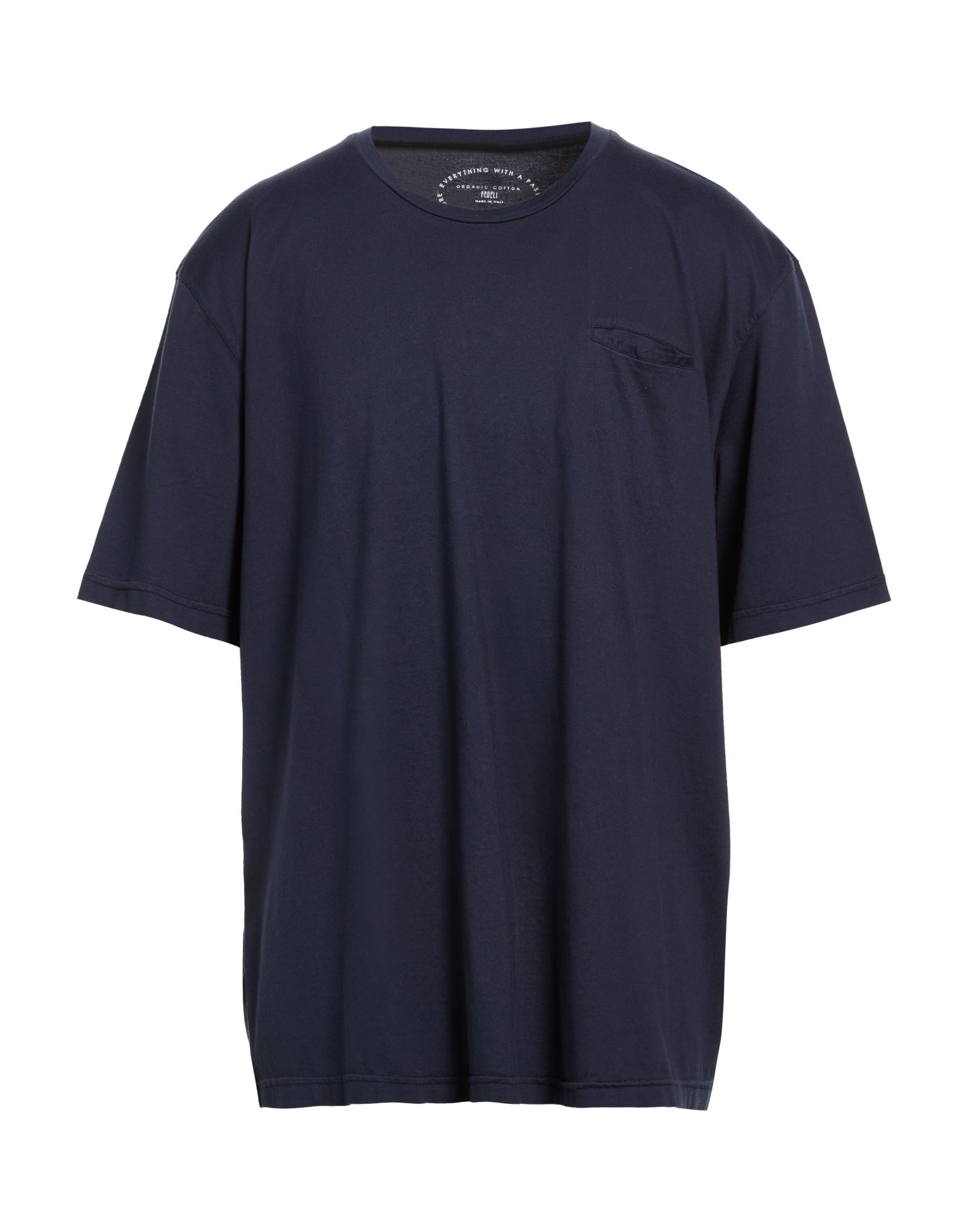 FEDELI T-shirts Herren Marineblau von FEDELI