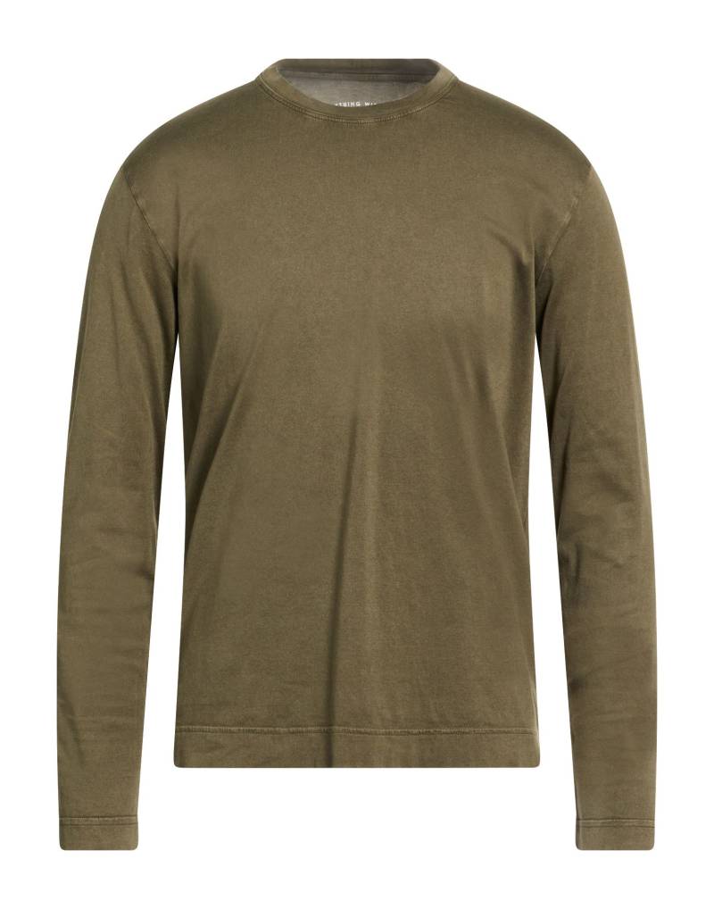 FEDELI T-shirts Herren Militärgrün von FEDELI