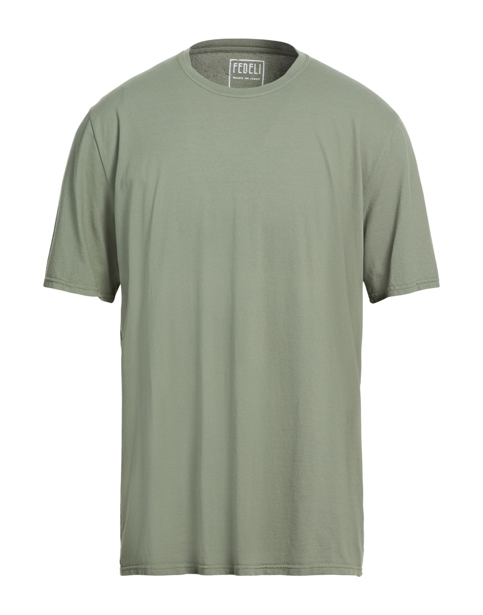 FEDELI T-shirts Herren Militärgrün von FEDELI