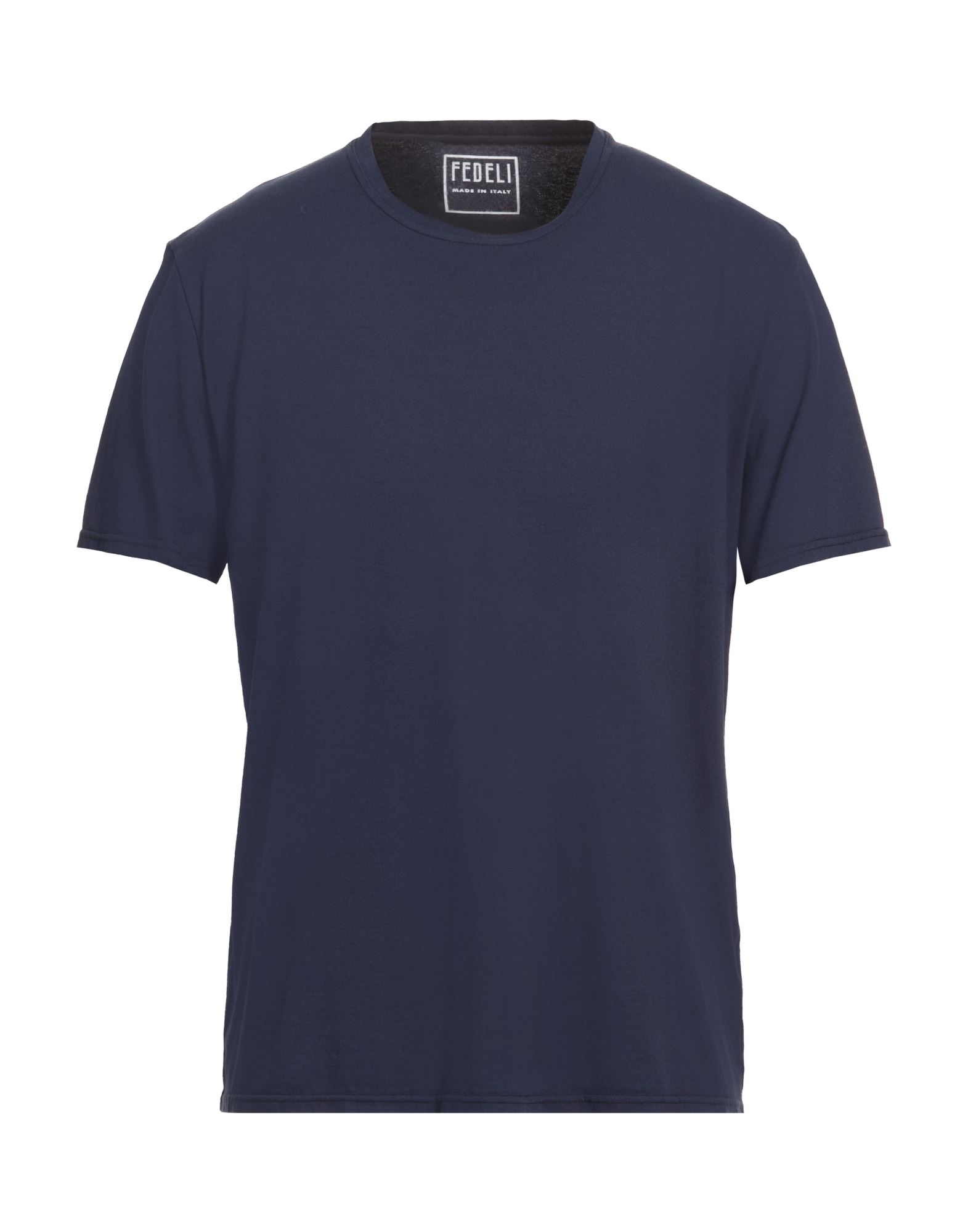 FEDELI T-shirts Herren Nachtblau von FEDELI