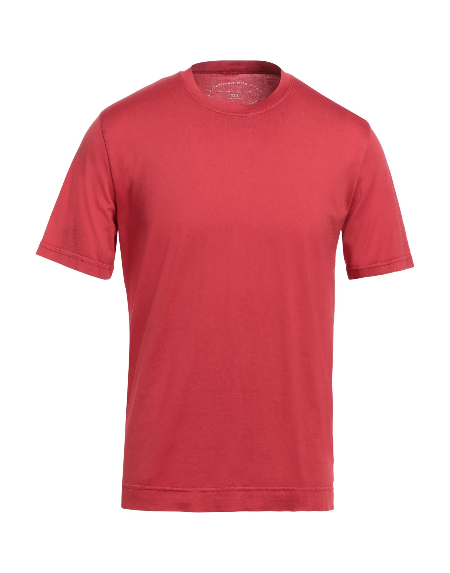 FEDELI T-shirts Herren Rot von FEDELI