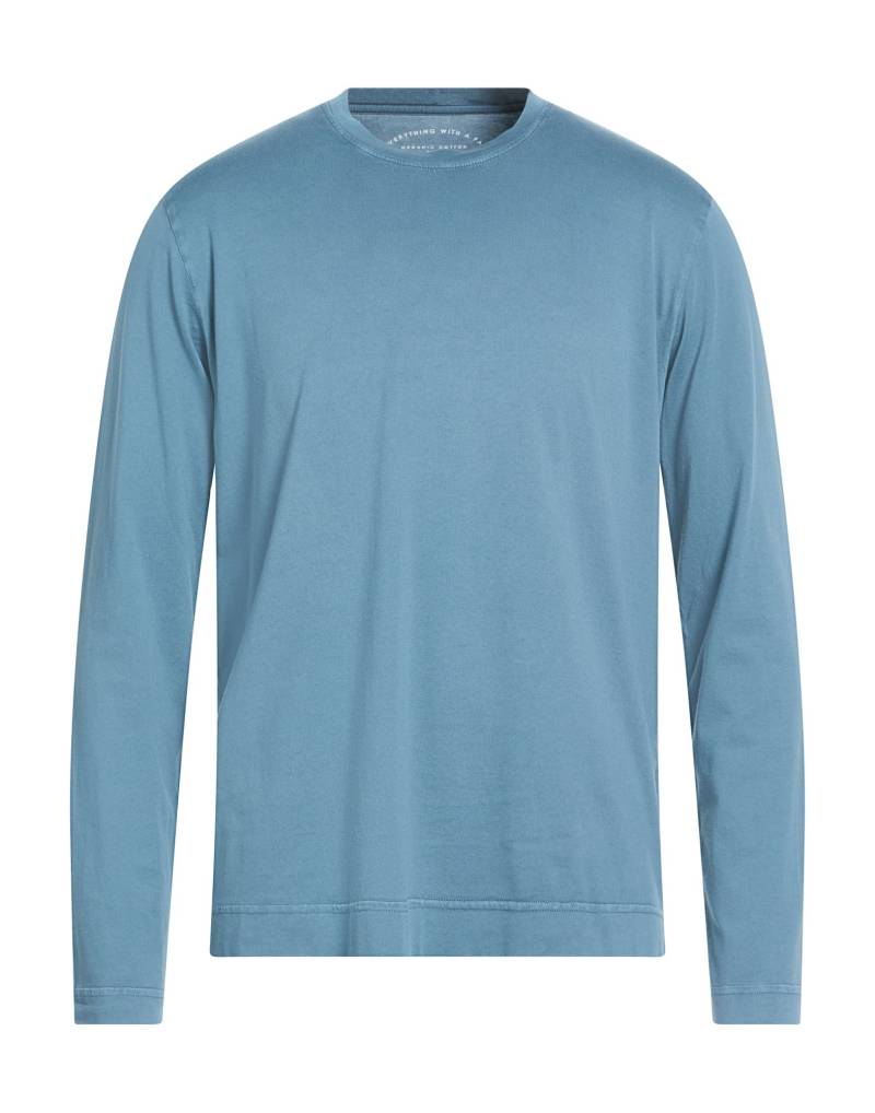 FEDELI T-shirts Herren Taubenblau von FEDELI