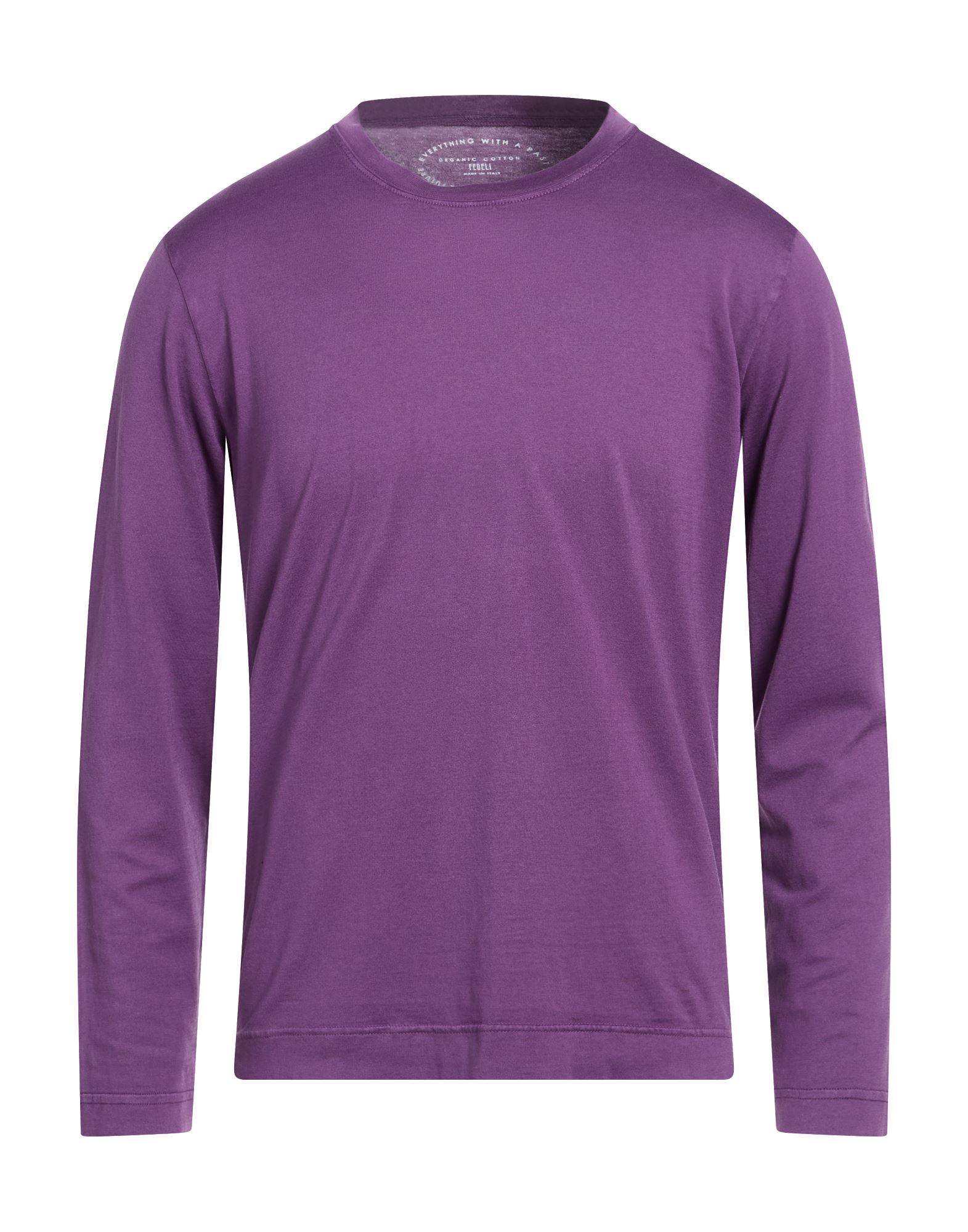 FEDELI T-shirts Herren Violett von FEDELI