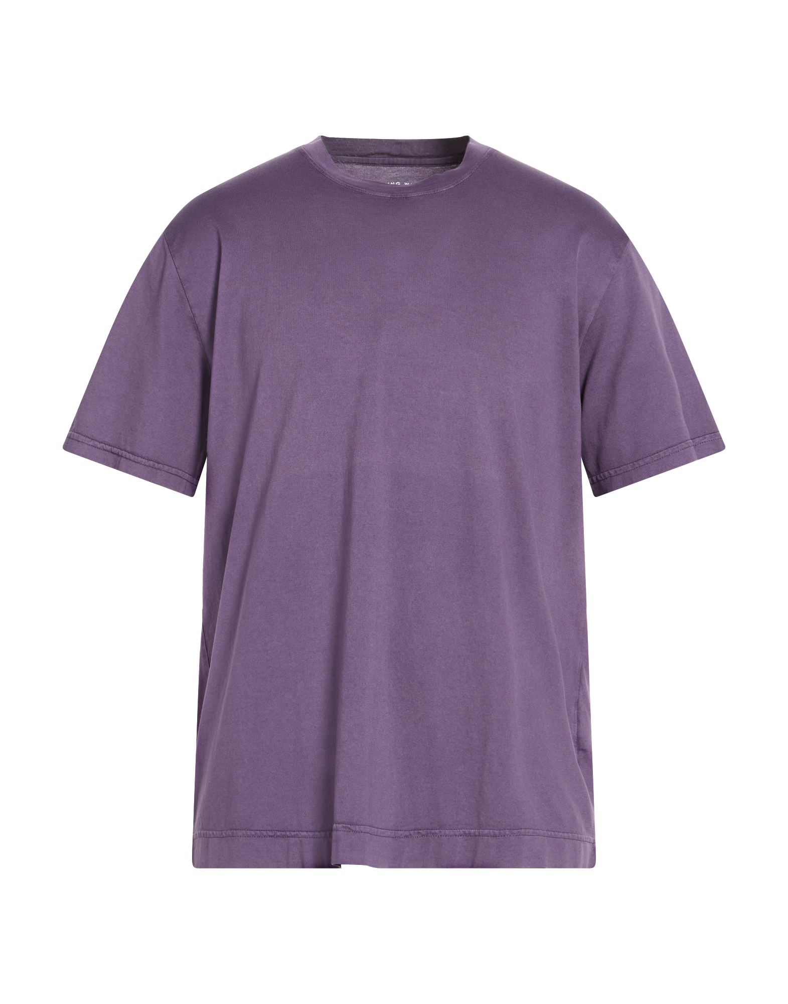 FEDELI T-shirts Herren Violett von FEDELI