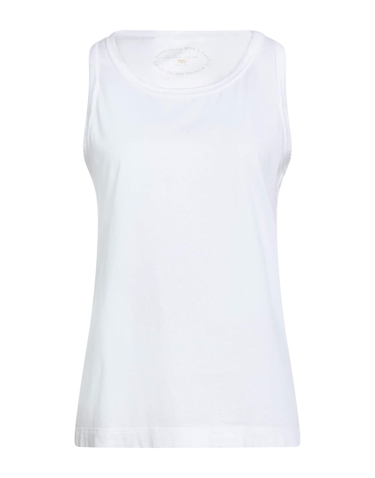FEDELI Tank Top Damen Weiß von FEDELI