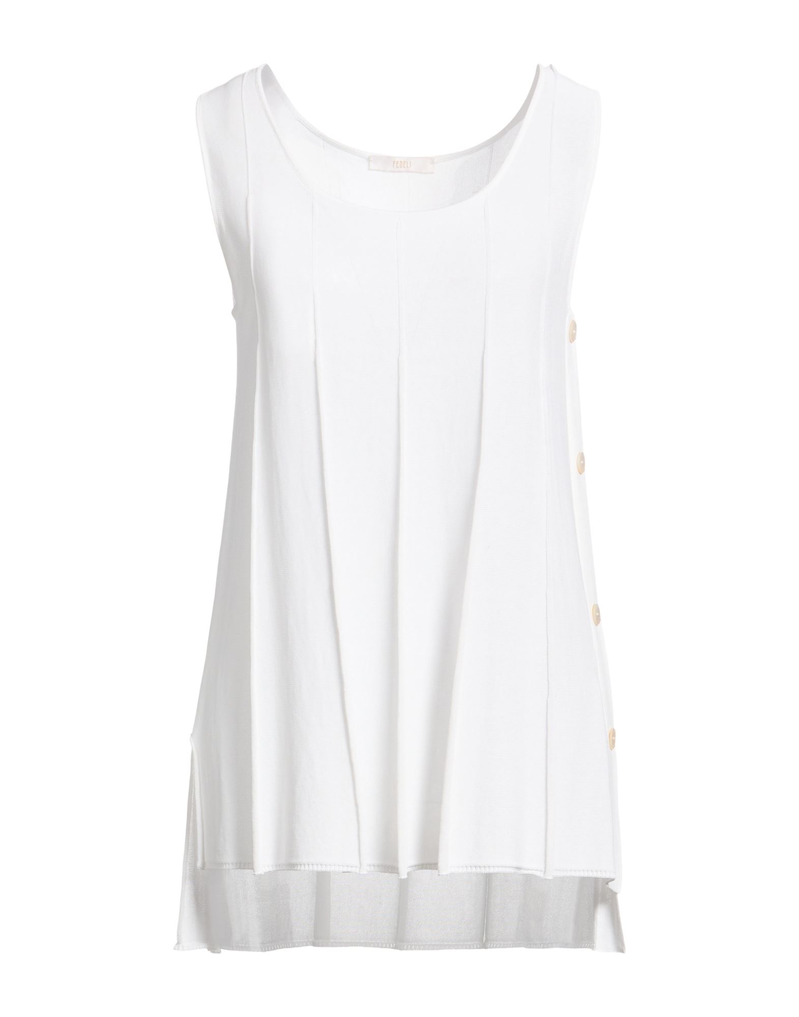 FEDELI Top Damen Weiß von FEDELI