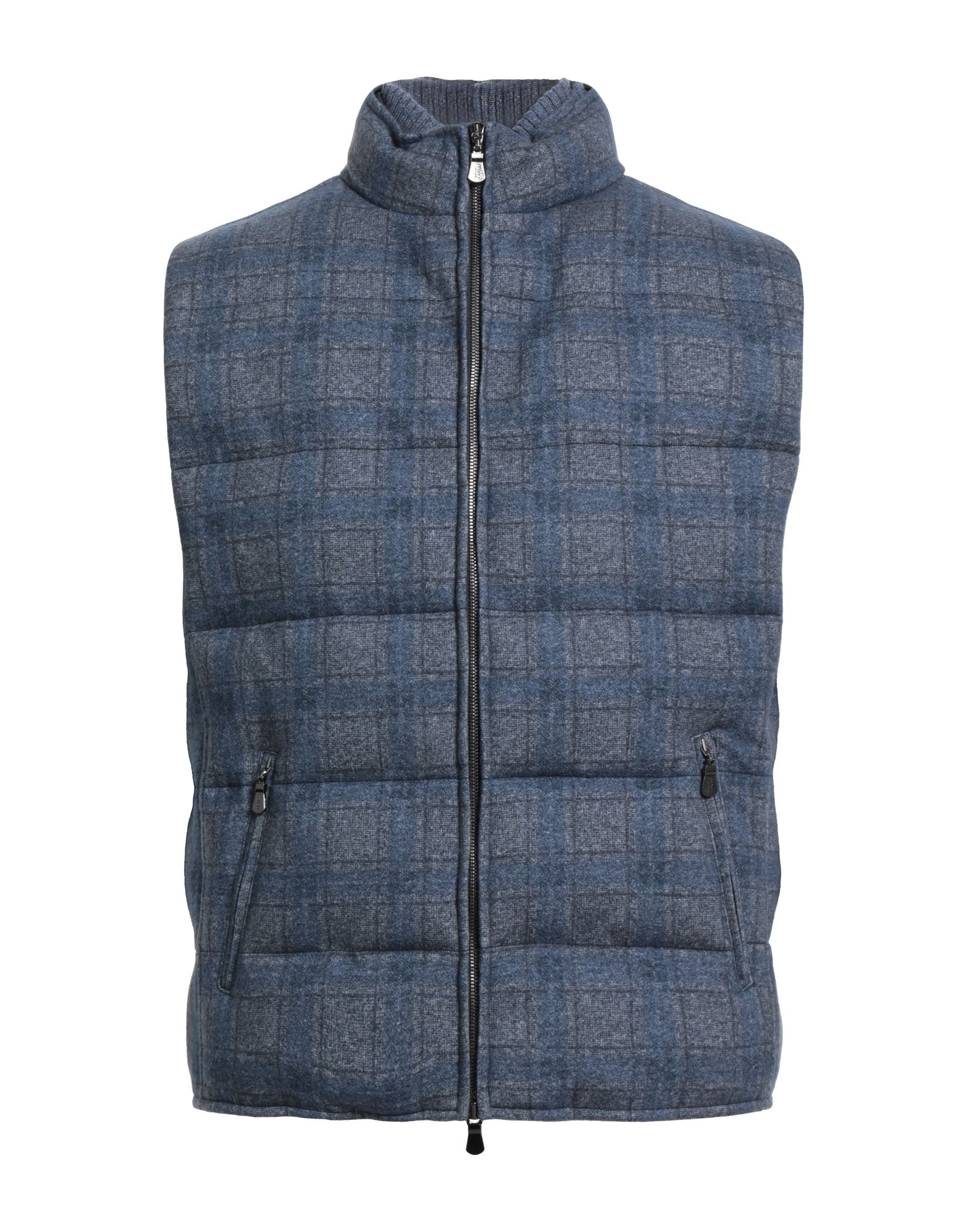 FEDELI Weste Herren Taubenblau von FEDELI