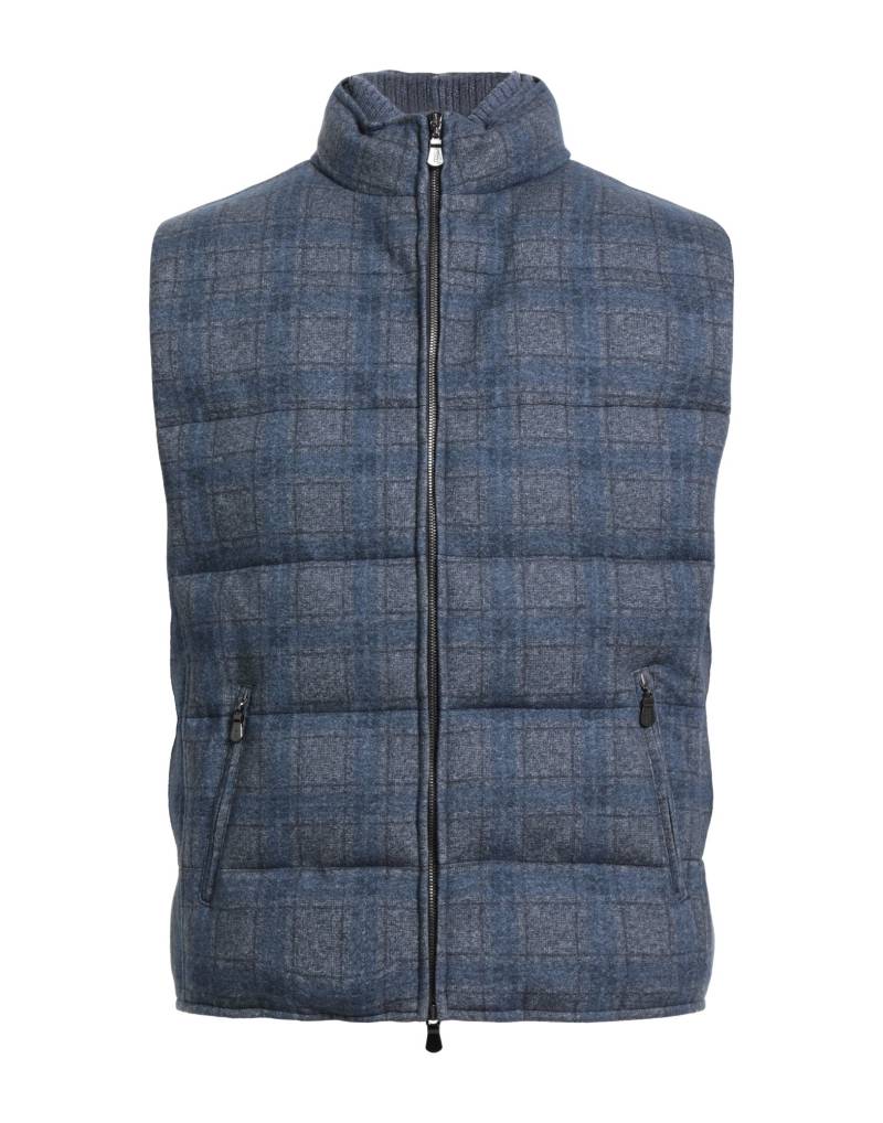 FEDELI Weste Herren Taubenblau von FEDELI