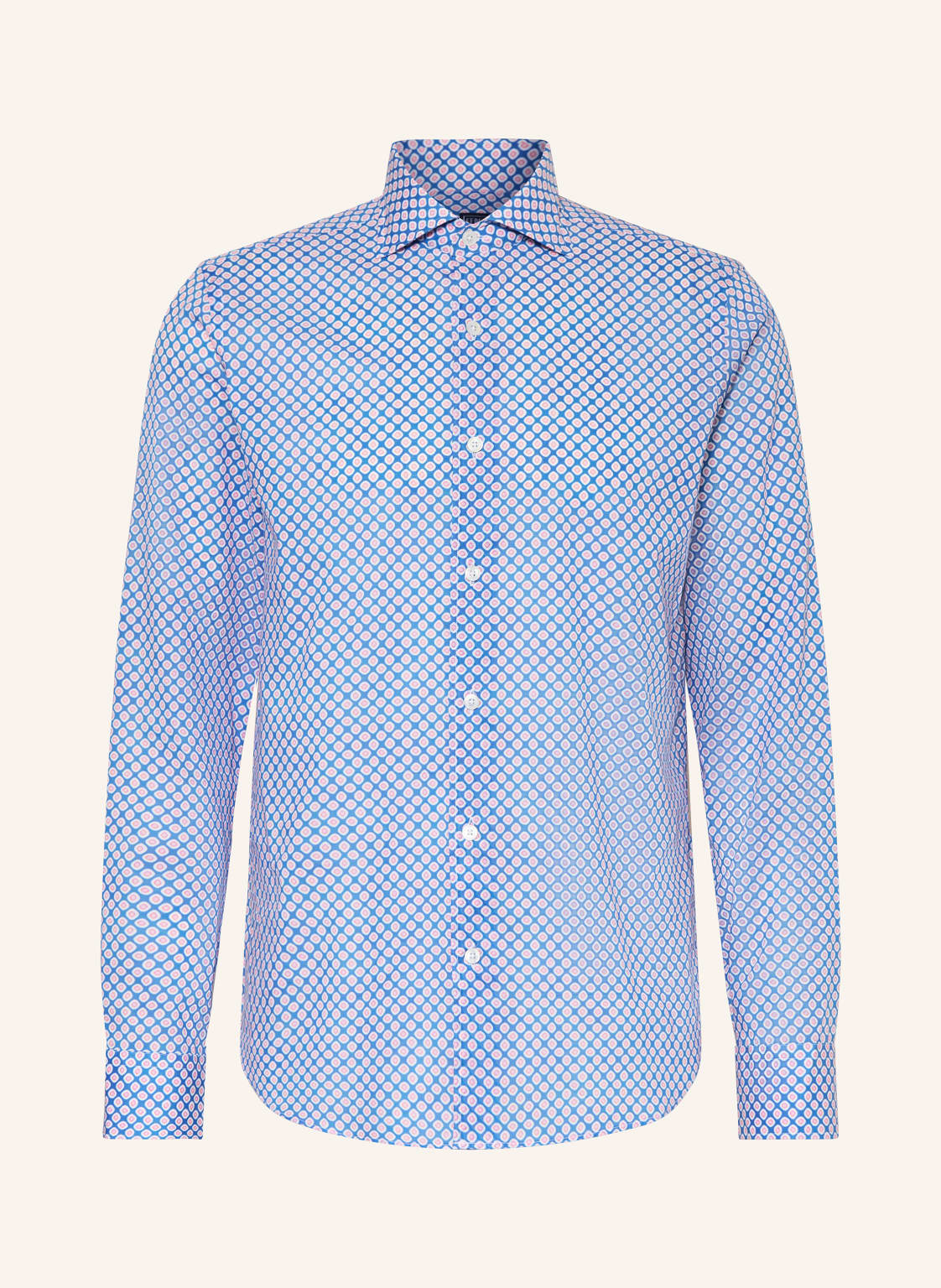 Fedeli Hemd Sean Regular Fit blau von FEDELI