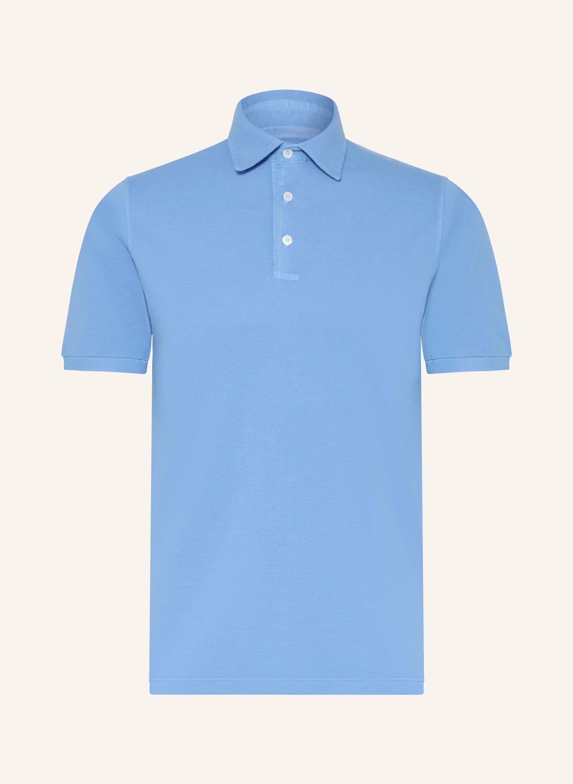 Fedeli Piqué-Poloshirt North blau von FEDELI