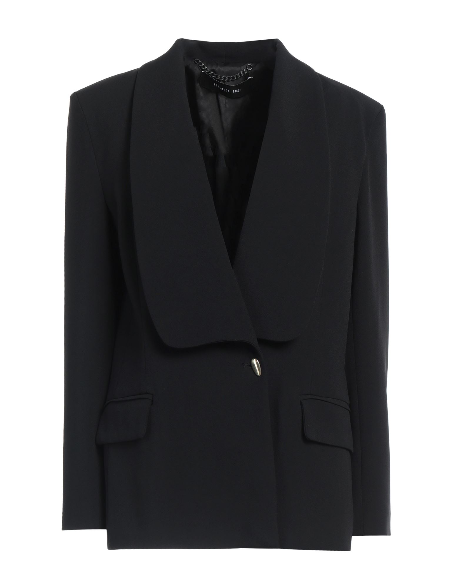 FEDERICA TOSI Blazer Damen Schwarz FEDERICA TOSI Blazer Damen Schwarz von FEDERICA TOSI