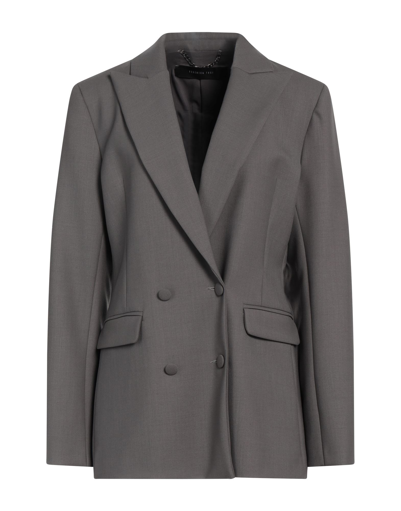 FEDERICA TOSI Blazer Damen Grau von FEDERICA TOSI