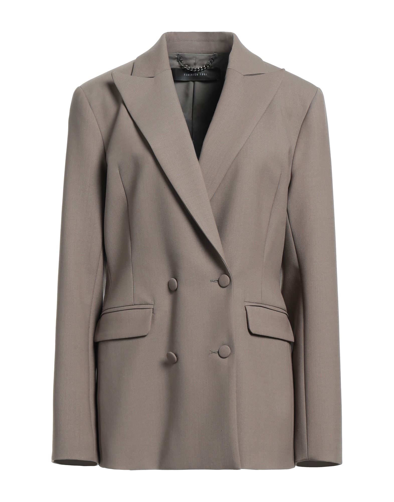 FEDERICA TOSI Blazer Damen Khaki von FEDERICA TOSI