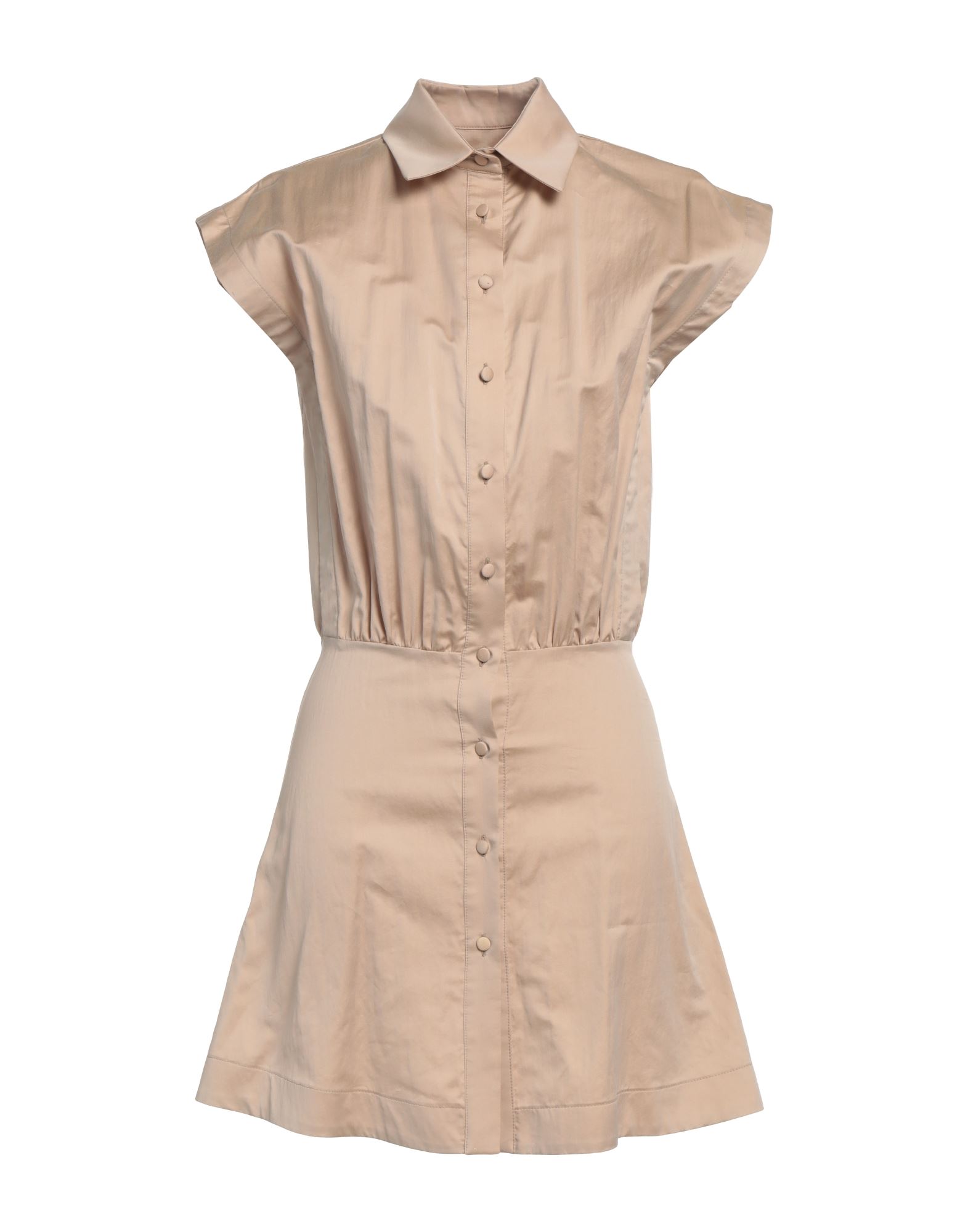 FEDERICA TOSI Mini-kleid Damen Beige von FEDERICA TOSI