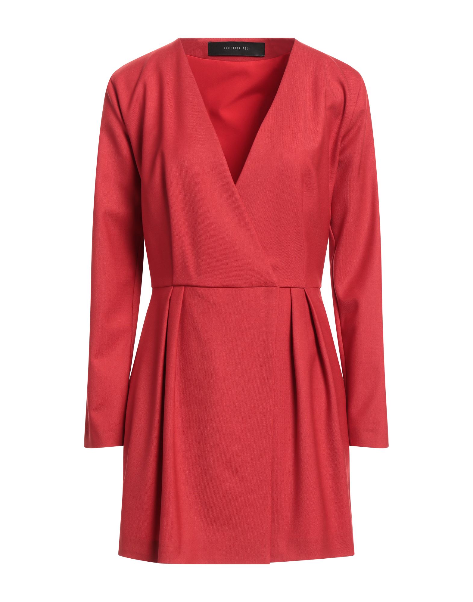 FEDERICA TOSI Mini-kleid Damen Rot von FEDERICA TOSI