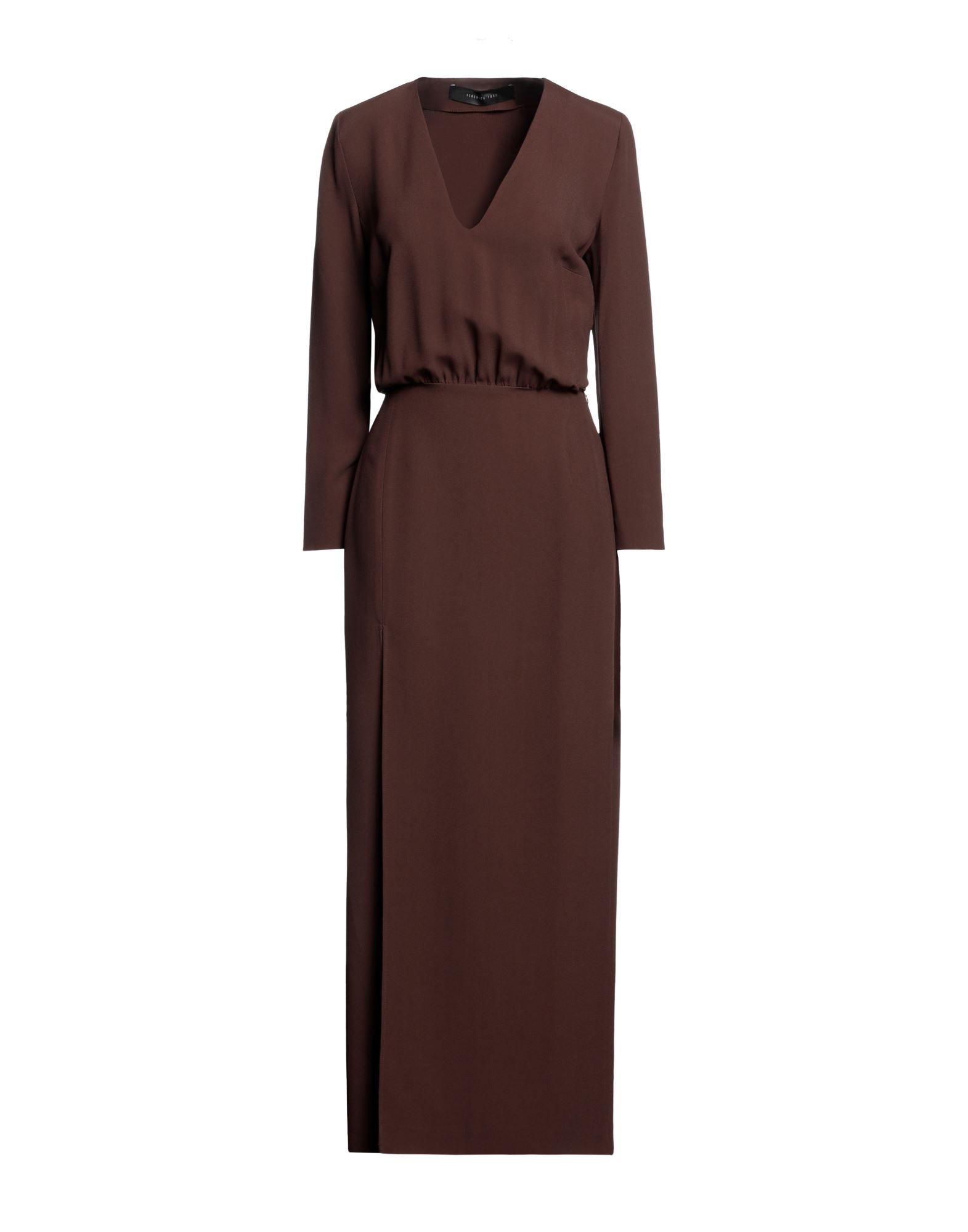 FEDERICA TOSI Maxi-kleid Damen Braun von FEDERICA TOSI