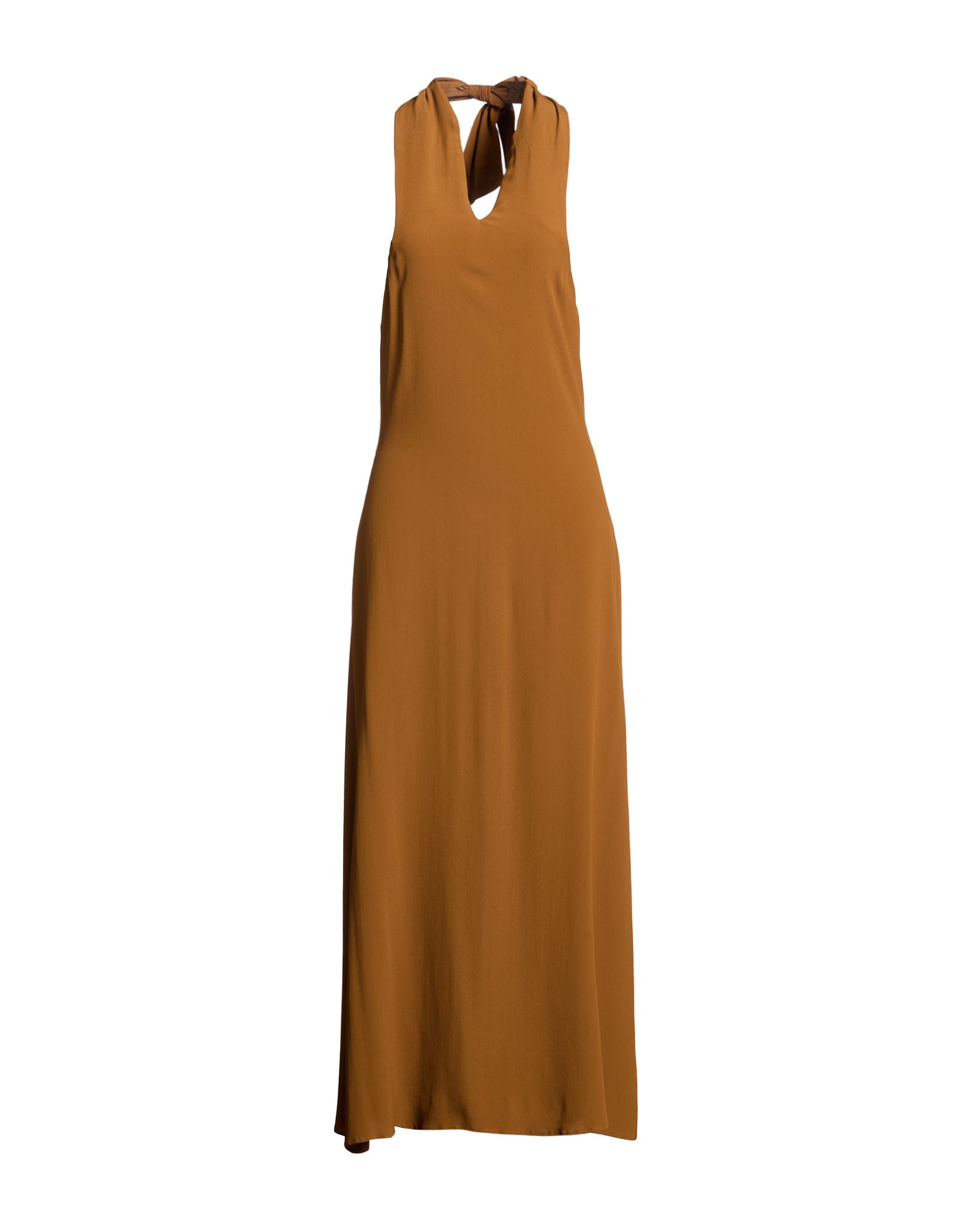 FEDERICA TOSI Maxi-kleid Damen Khaki von FEDERICA TOSI