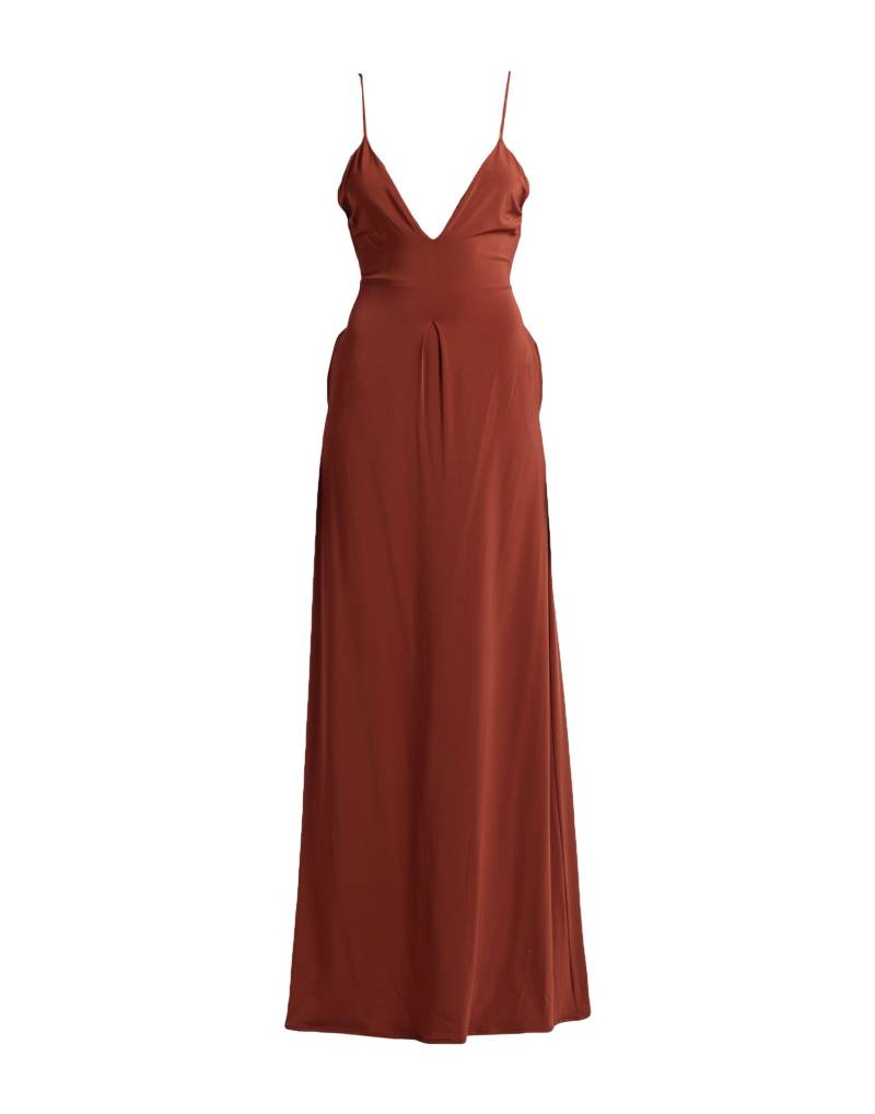 FEDERICA TOSI Maxi-kleid Damen Rostrot von FEDERICA TOSI